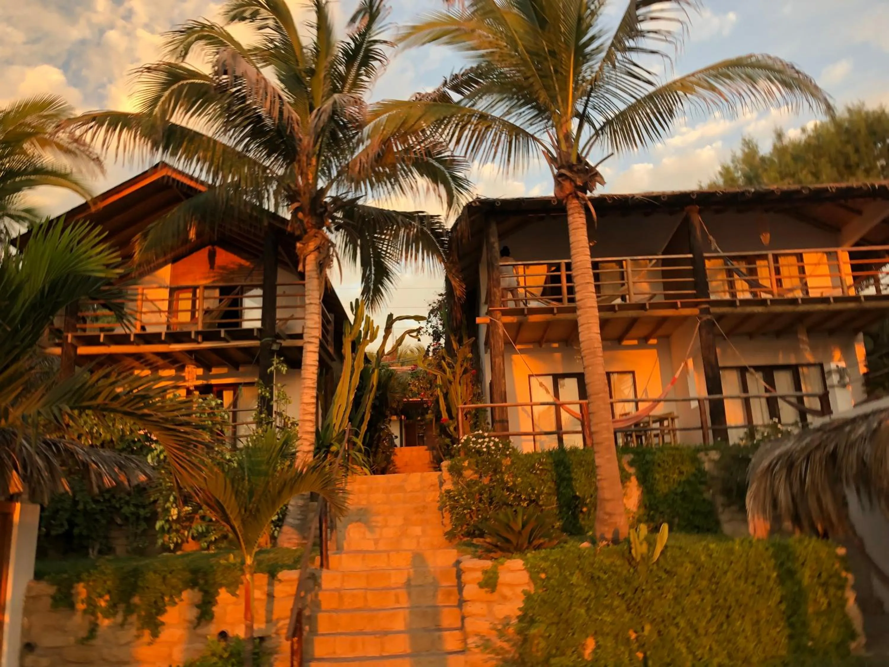 Sunset in Los Cocos de Vichayito