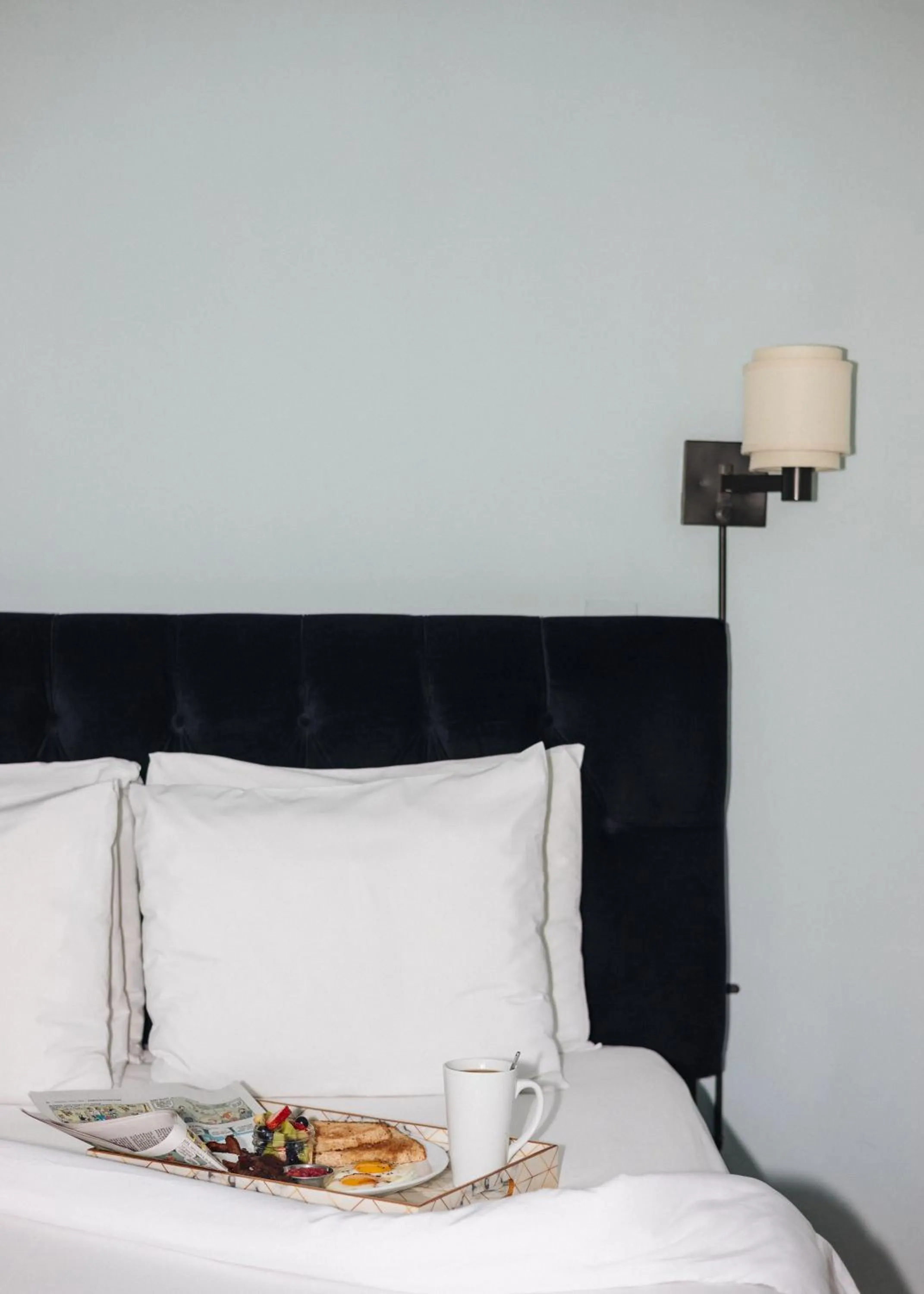 Bed in Princess Anne Boutique Hotel