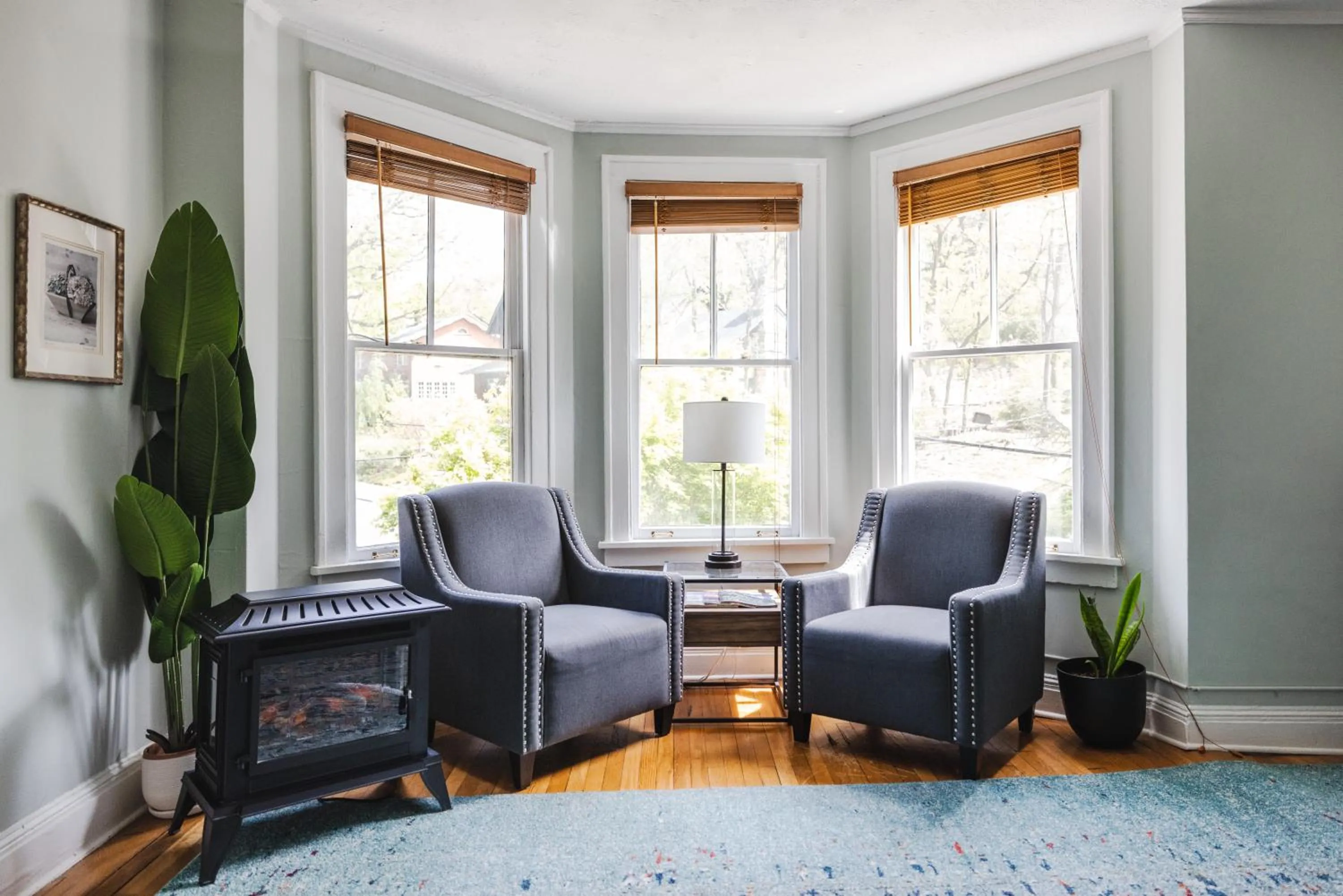 Seating area in Princess Anne Boutique Hotel