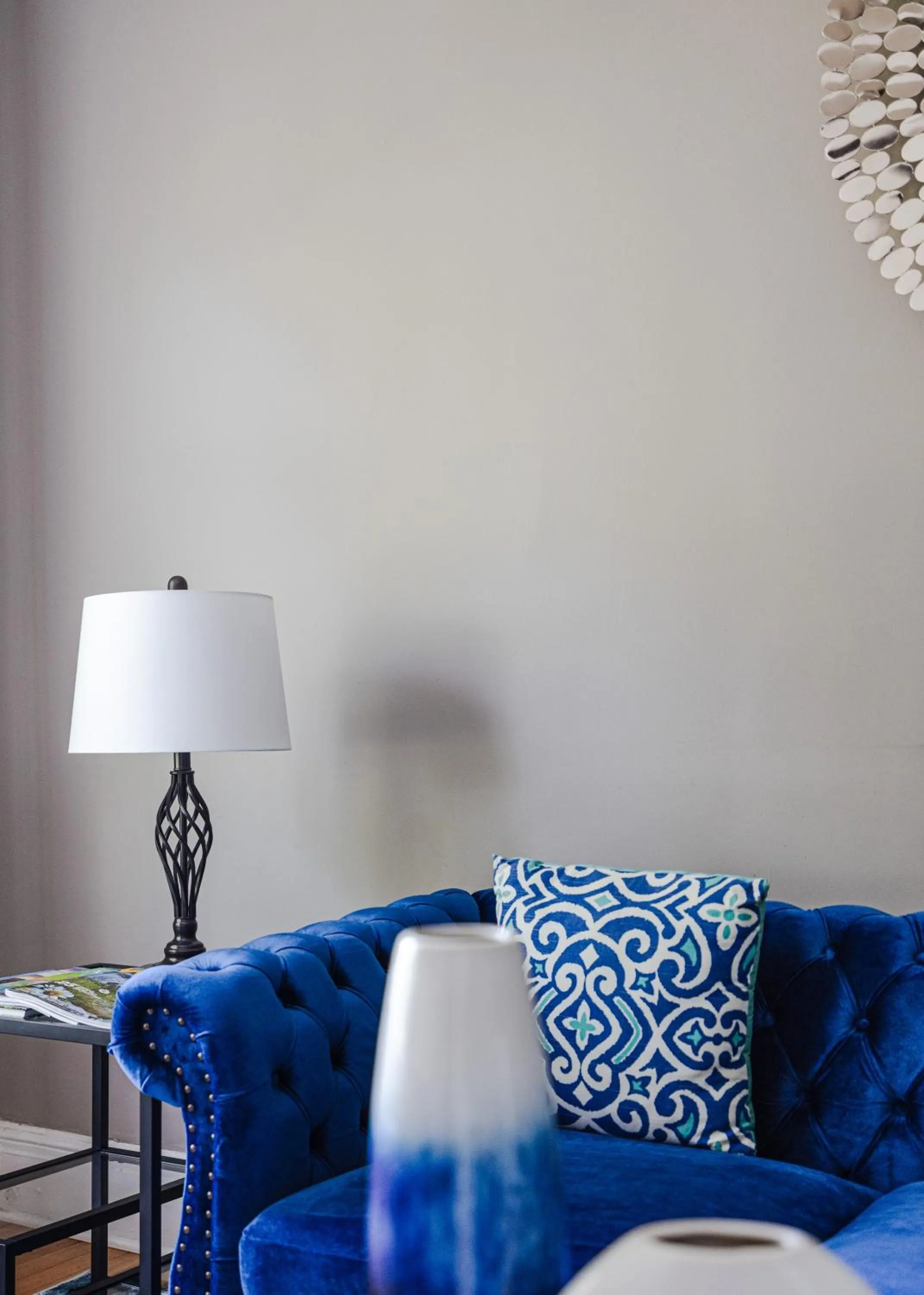 Living room in Princess Anne Boutique Hotel