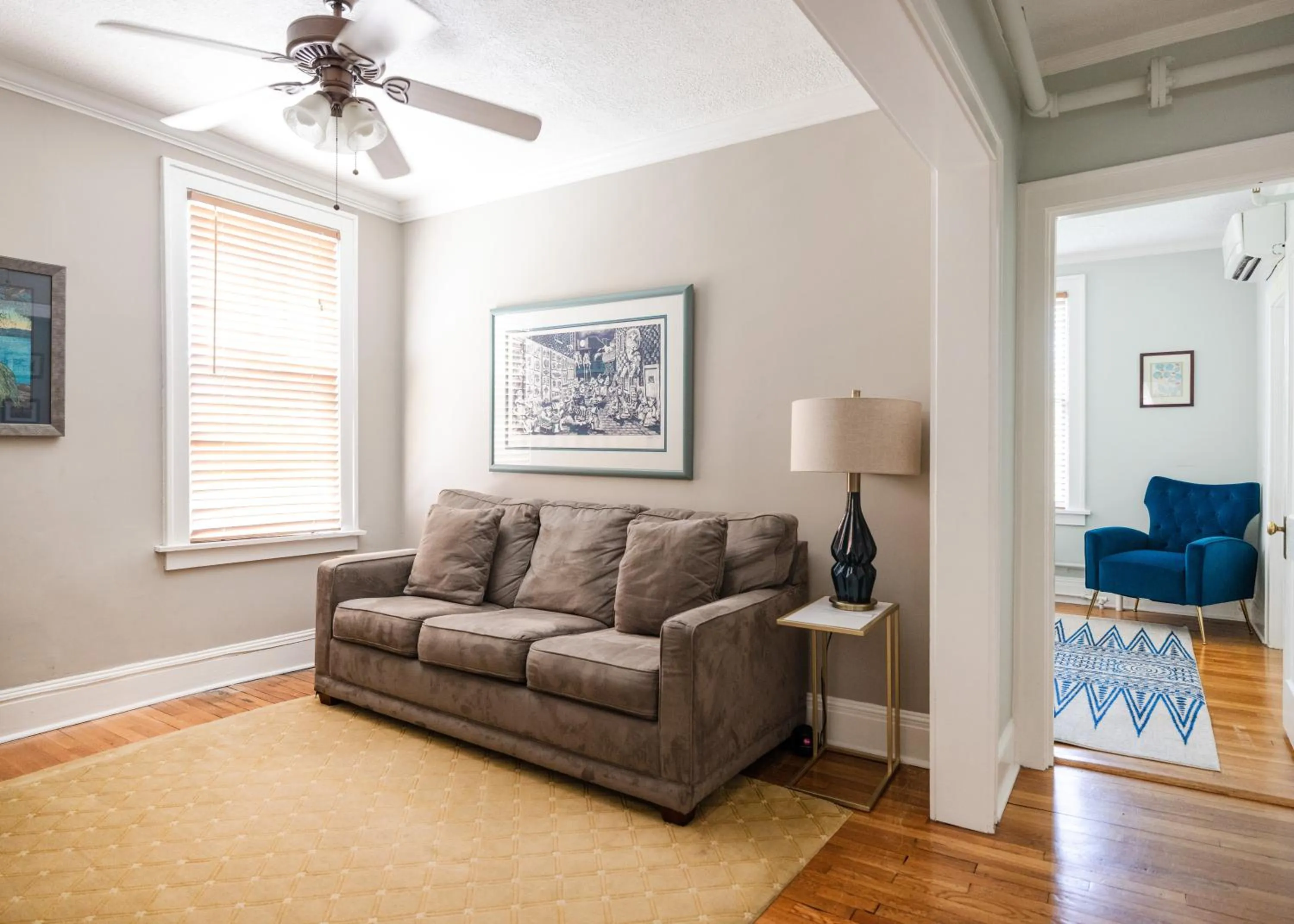 Living room in Princess Anne Boutique Hotel