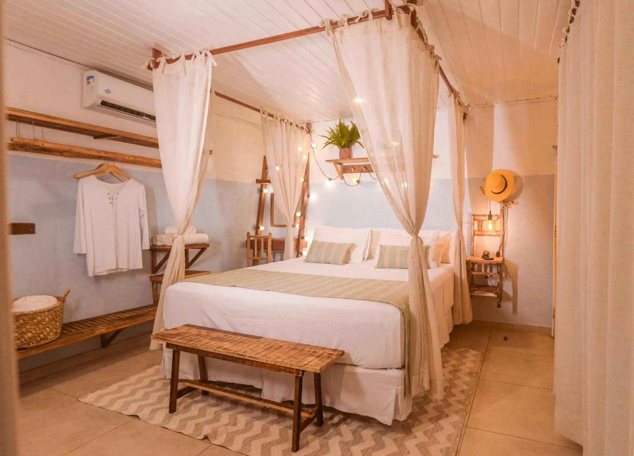 Photo of the whole room, Bed in Ecocharme Pousada do Marcilio