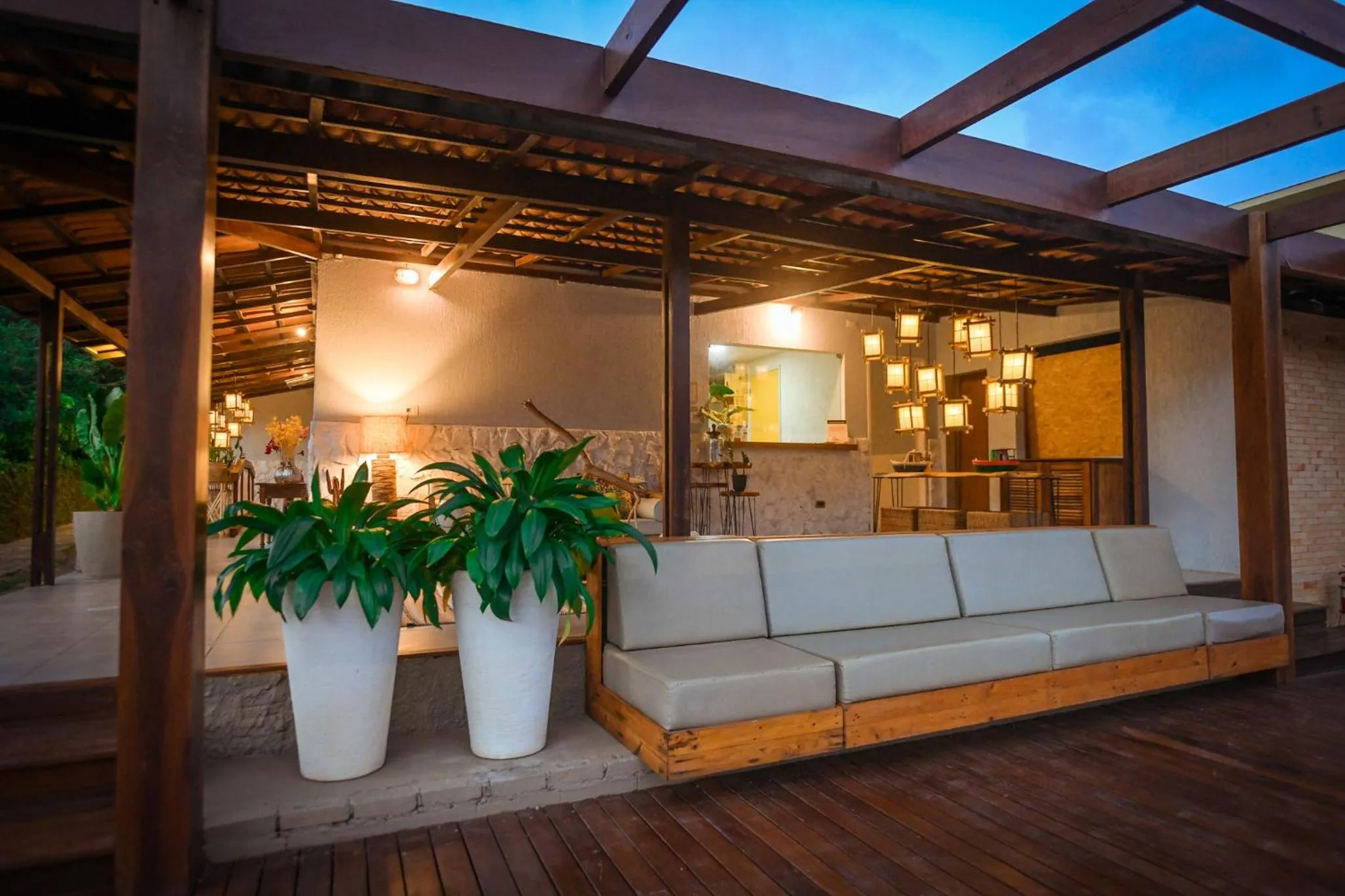 Facade/entrance in Ecocharme Pousada do Marcilio