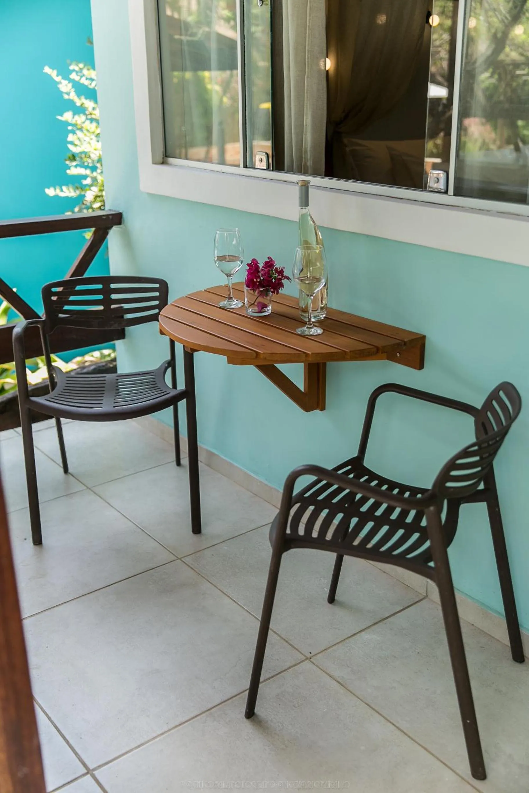 Balcony/Terrace in Ecocharme Pousada do Marcilio