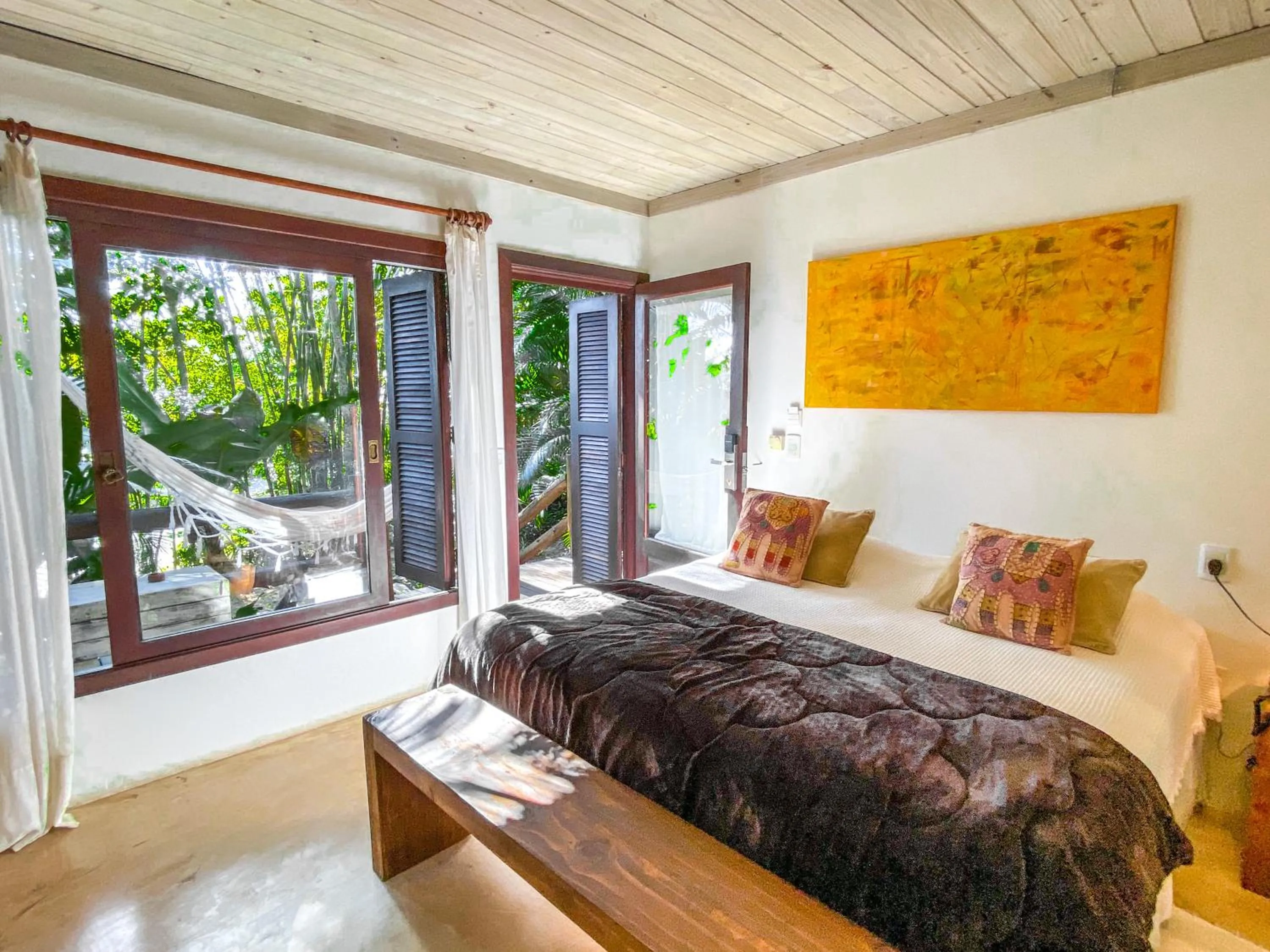 Bed in Morada da Praia do Rosa Pousada