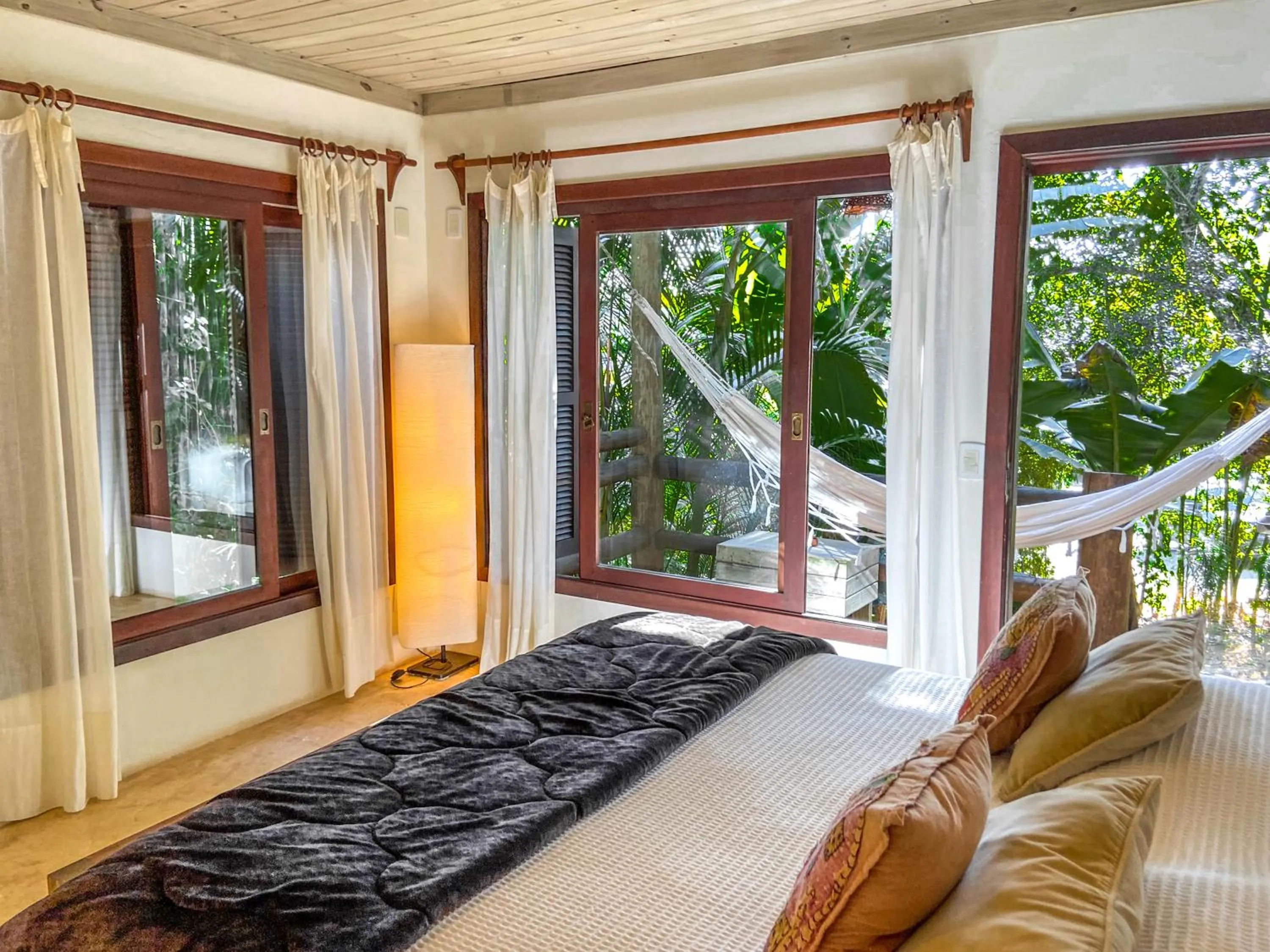 Bed in Morada da Praia do Rosa Pousada