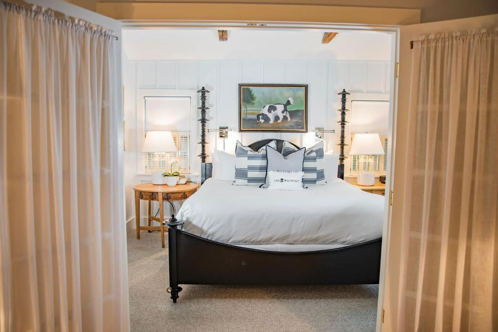 Bedroom, Bed in The Wauwinet Nantucket