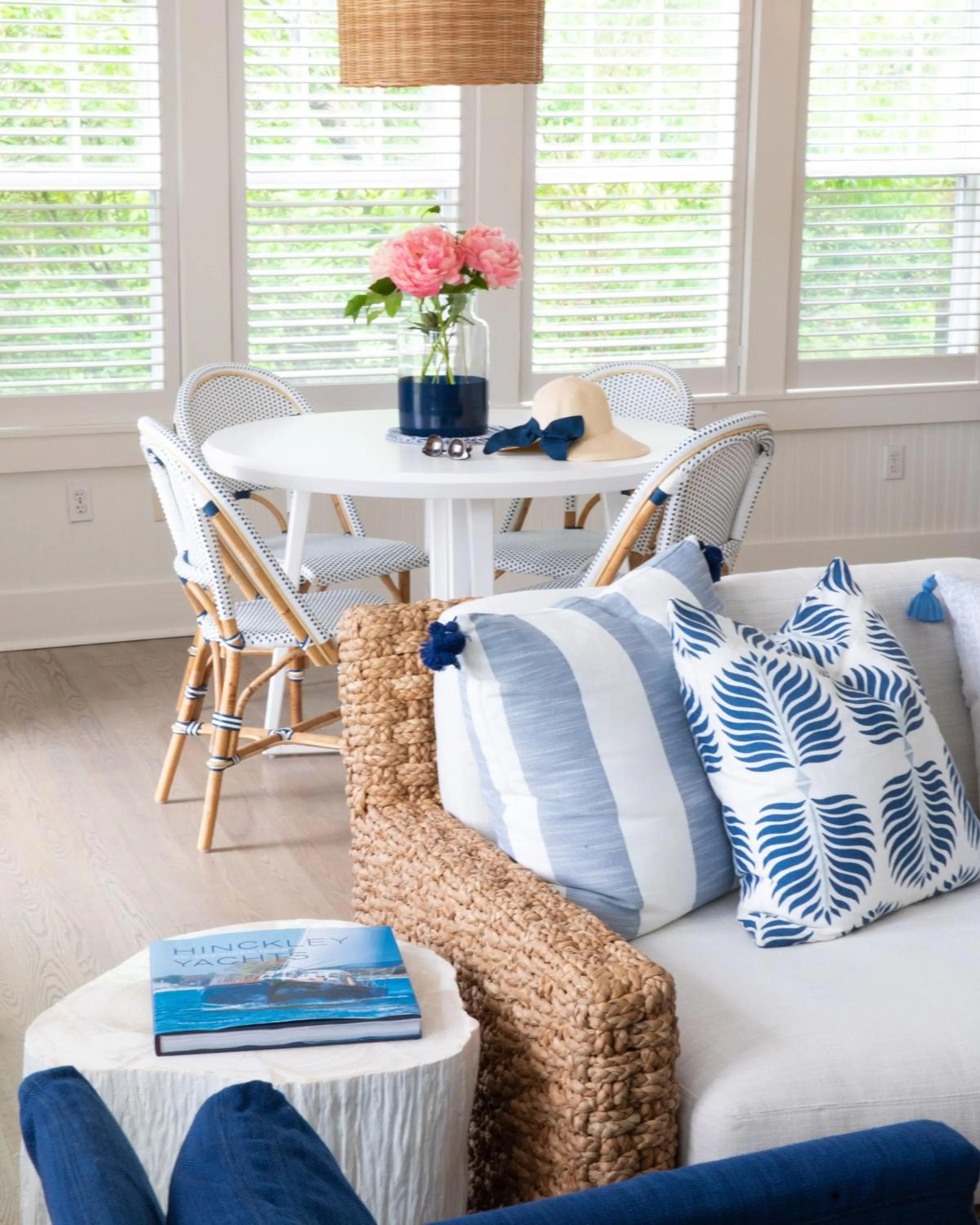 Living room in The Wauwinet Nantucket