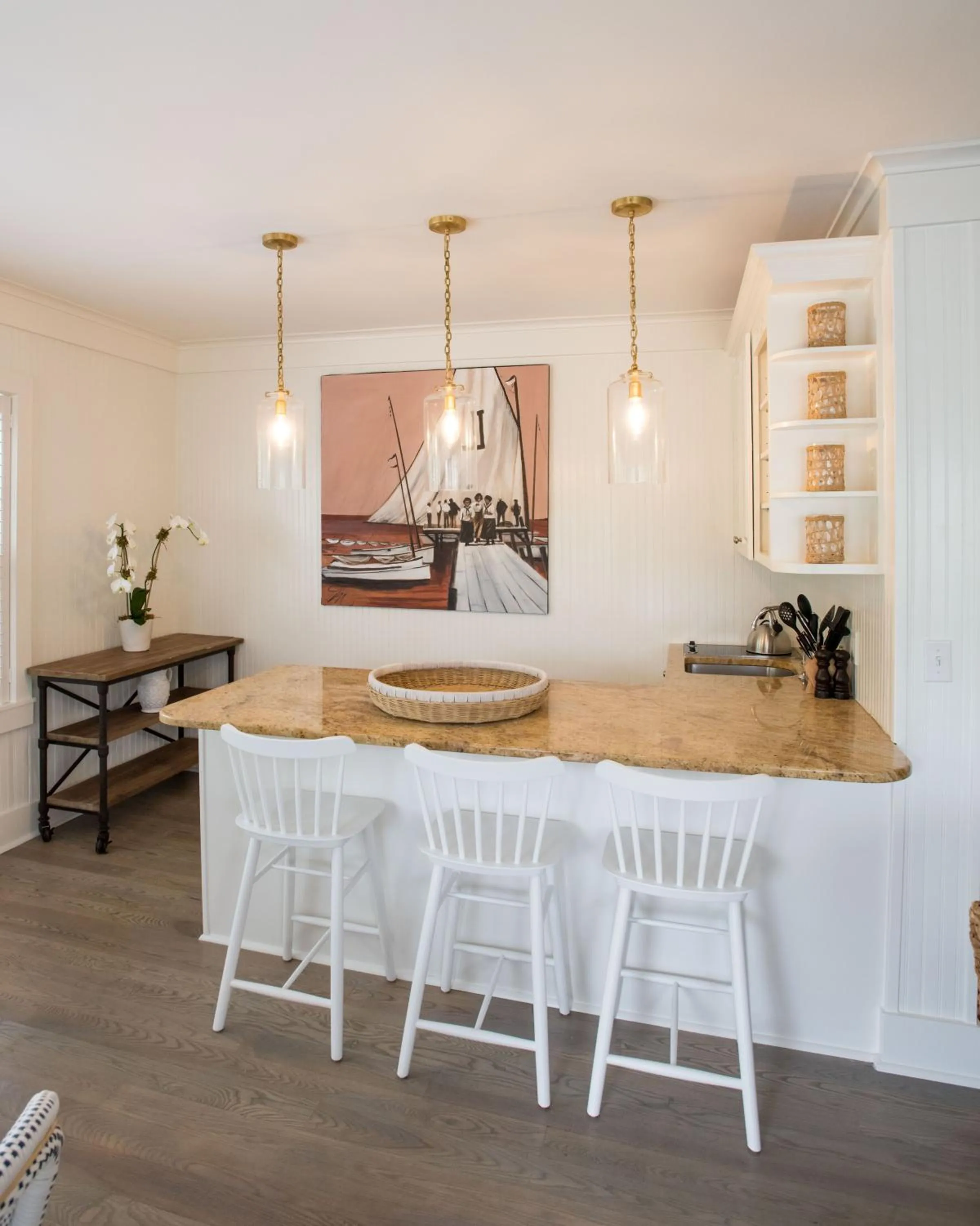 Kitchen or kitchenette in The Wauwinet Nantucket