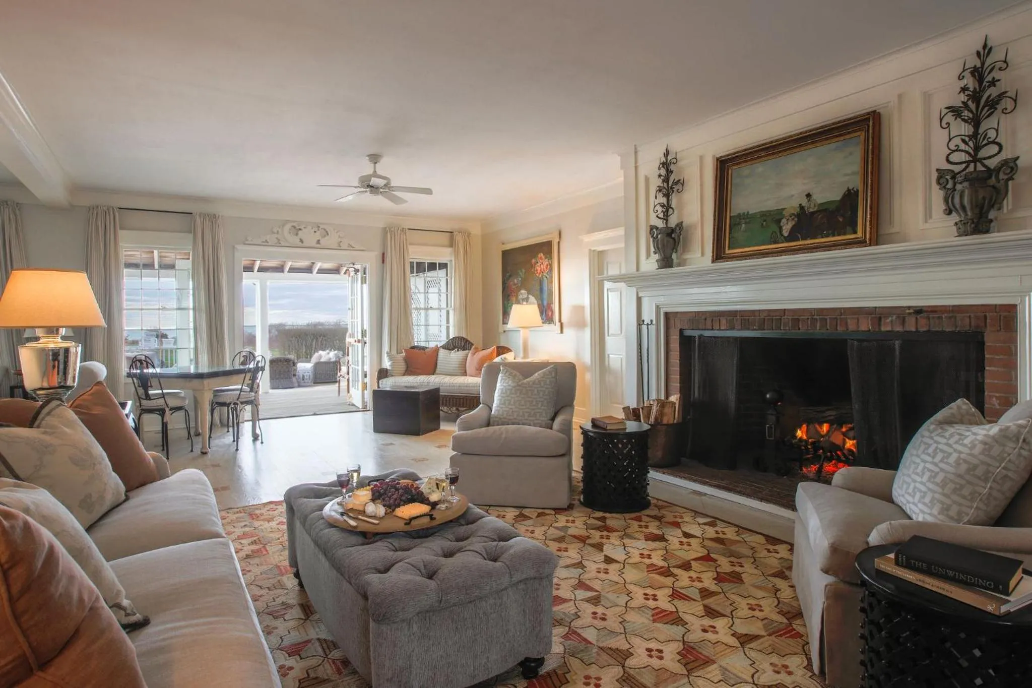 Library in The Wauwinet Nantucket