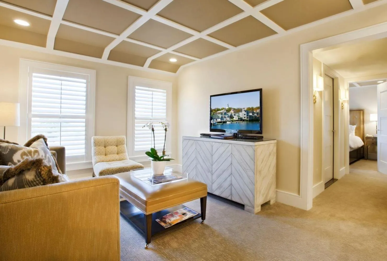 Seating area in White Elephant Hotel