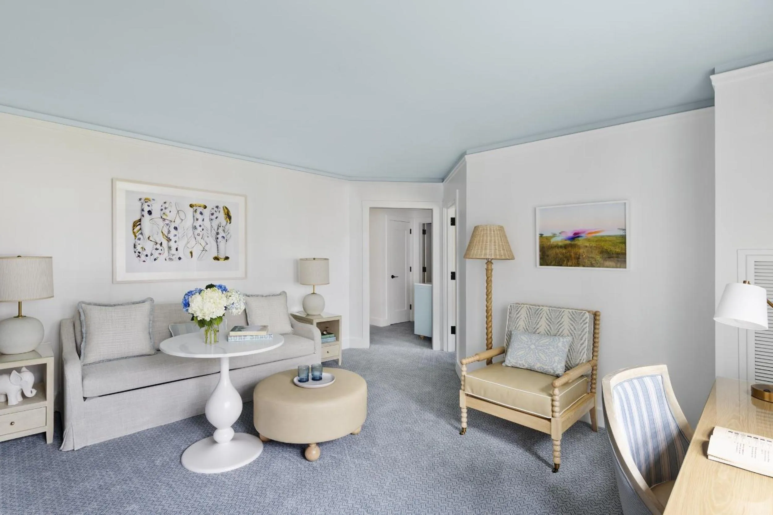 Seating area in White Elephant Hotel