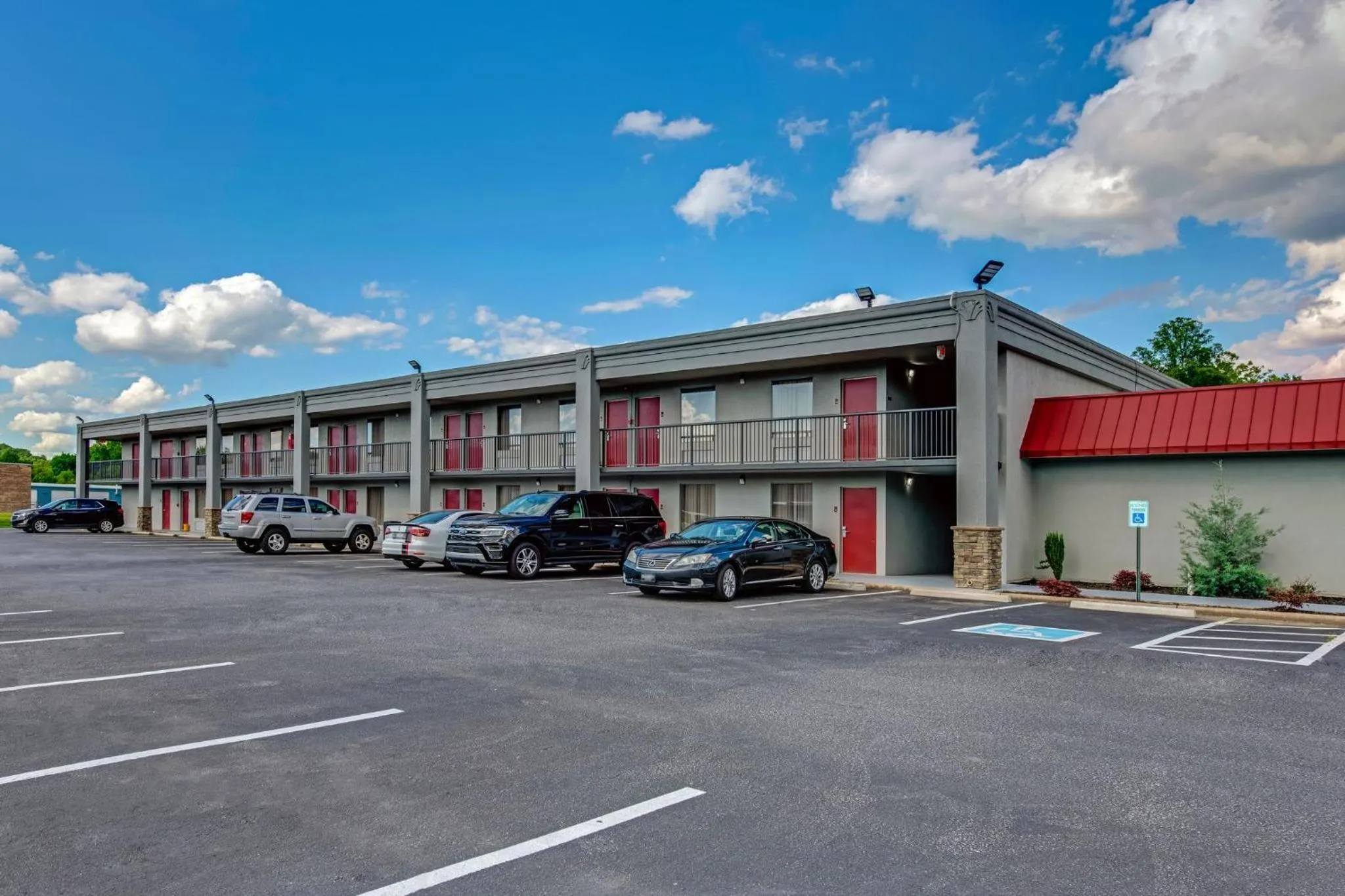 Property building in Red Roof Inn & Suites Wilkesboro
