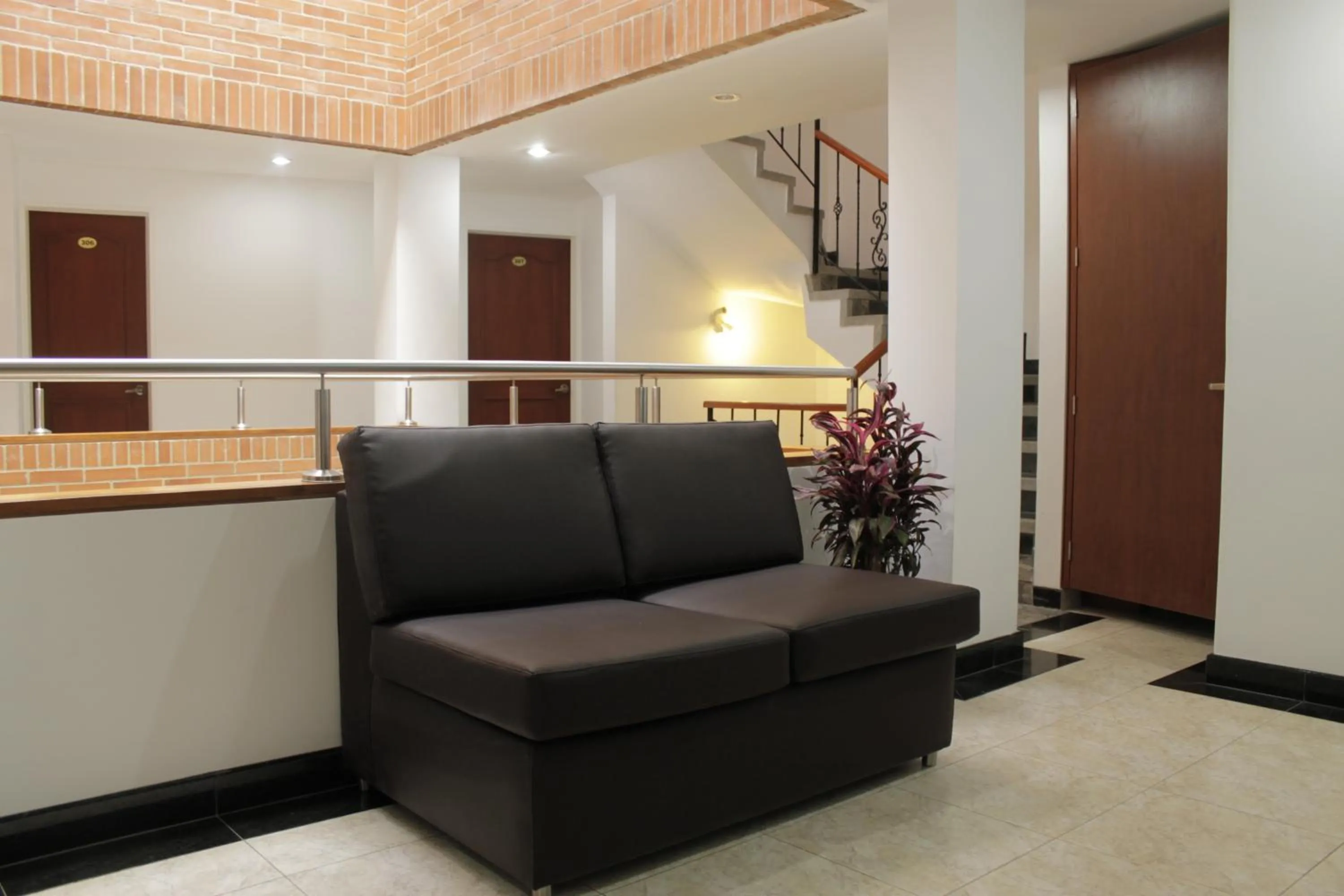 Balcony/Terrace in Hotel Real Estación