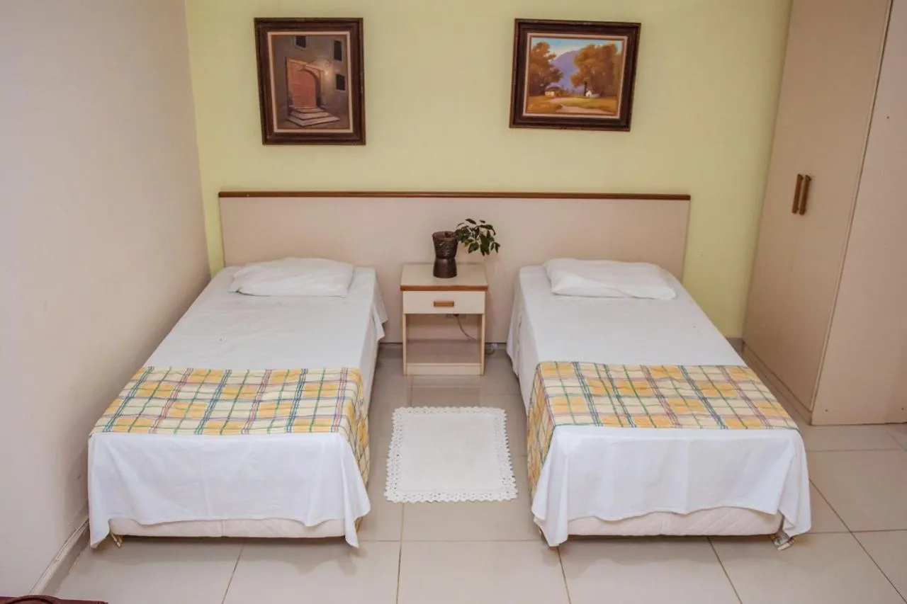 Bed in Central Park Hotel São Carlos - Fácil Acesso USP e Industrial