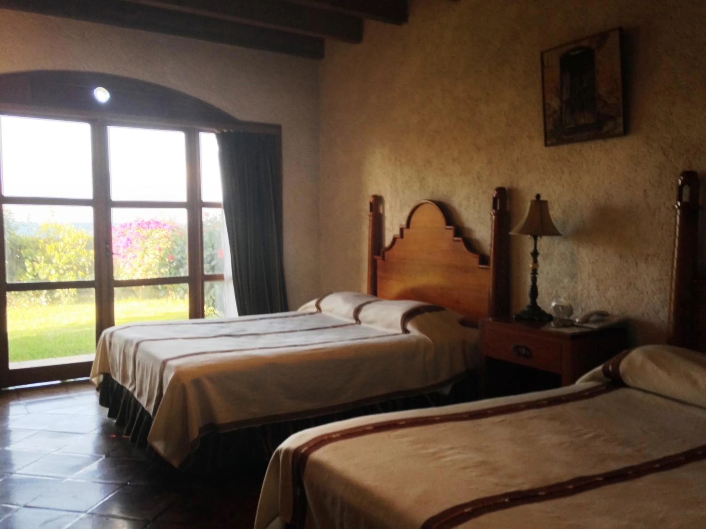 Bed in Hotel Posada de Don Rodrigo Panajachel