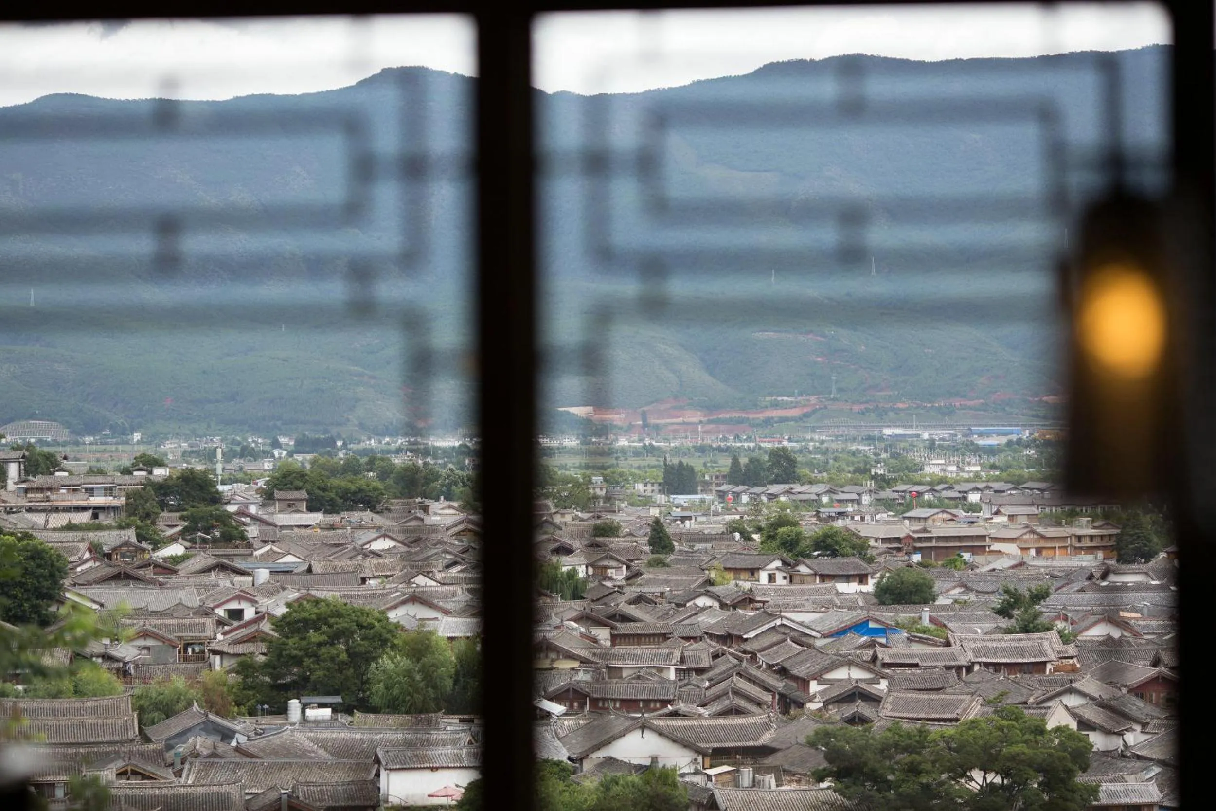Bird's eye view in Lijiang Merry Inn