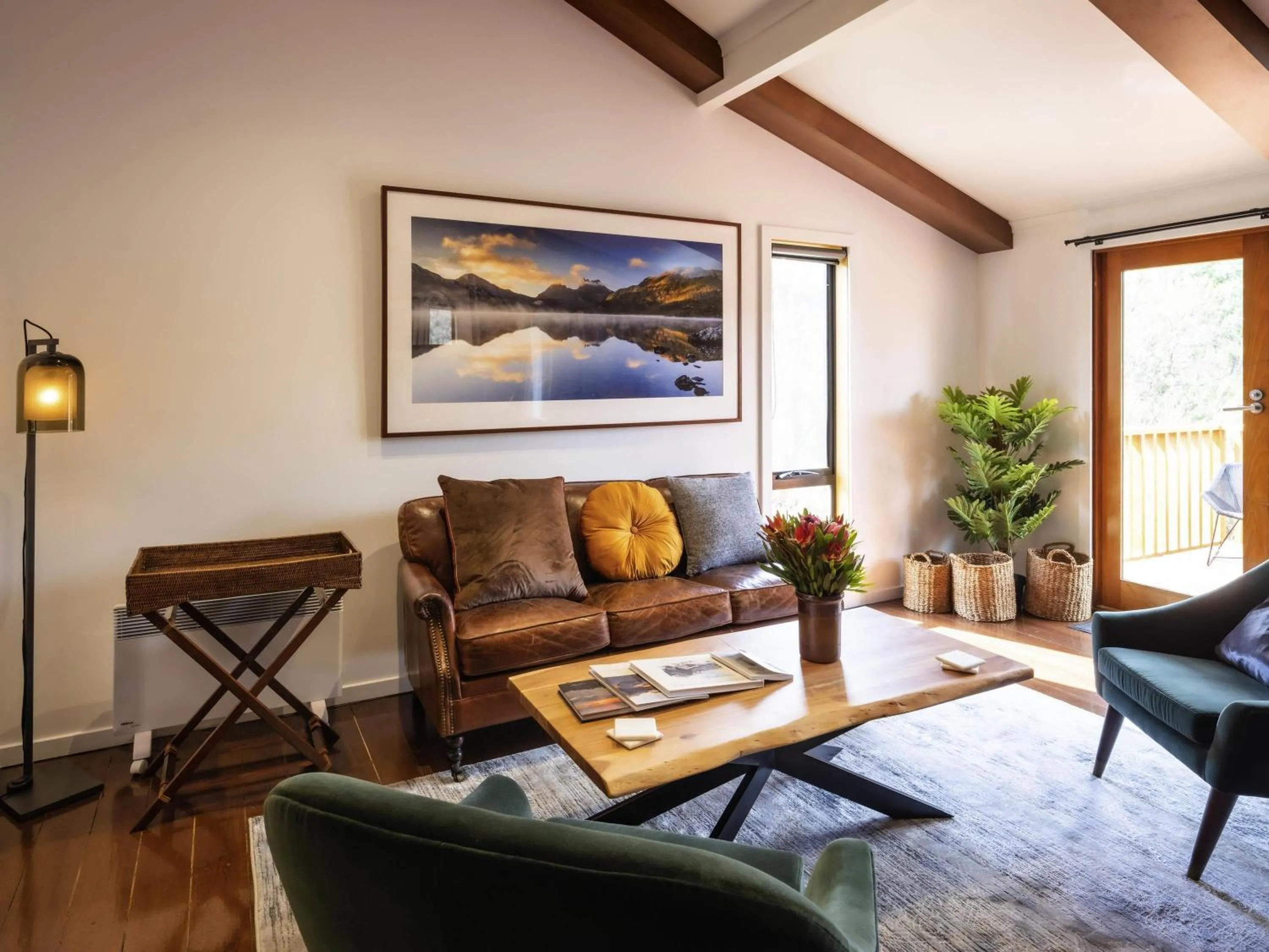 Bedroom in Peppers Cradle Mountain Lodge