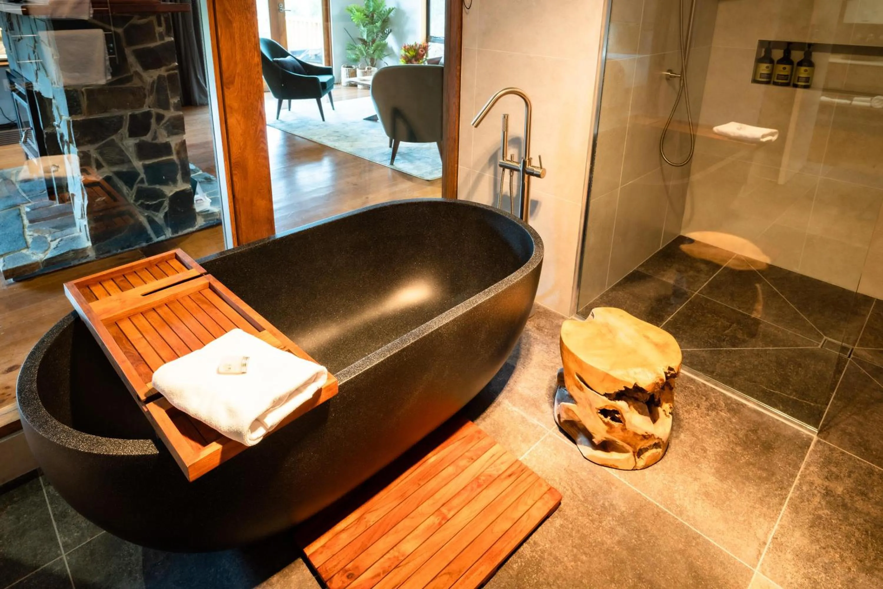 Bathroom in Peppers Cradle Mountain Lodge