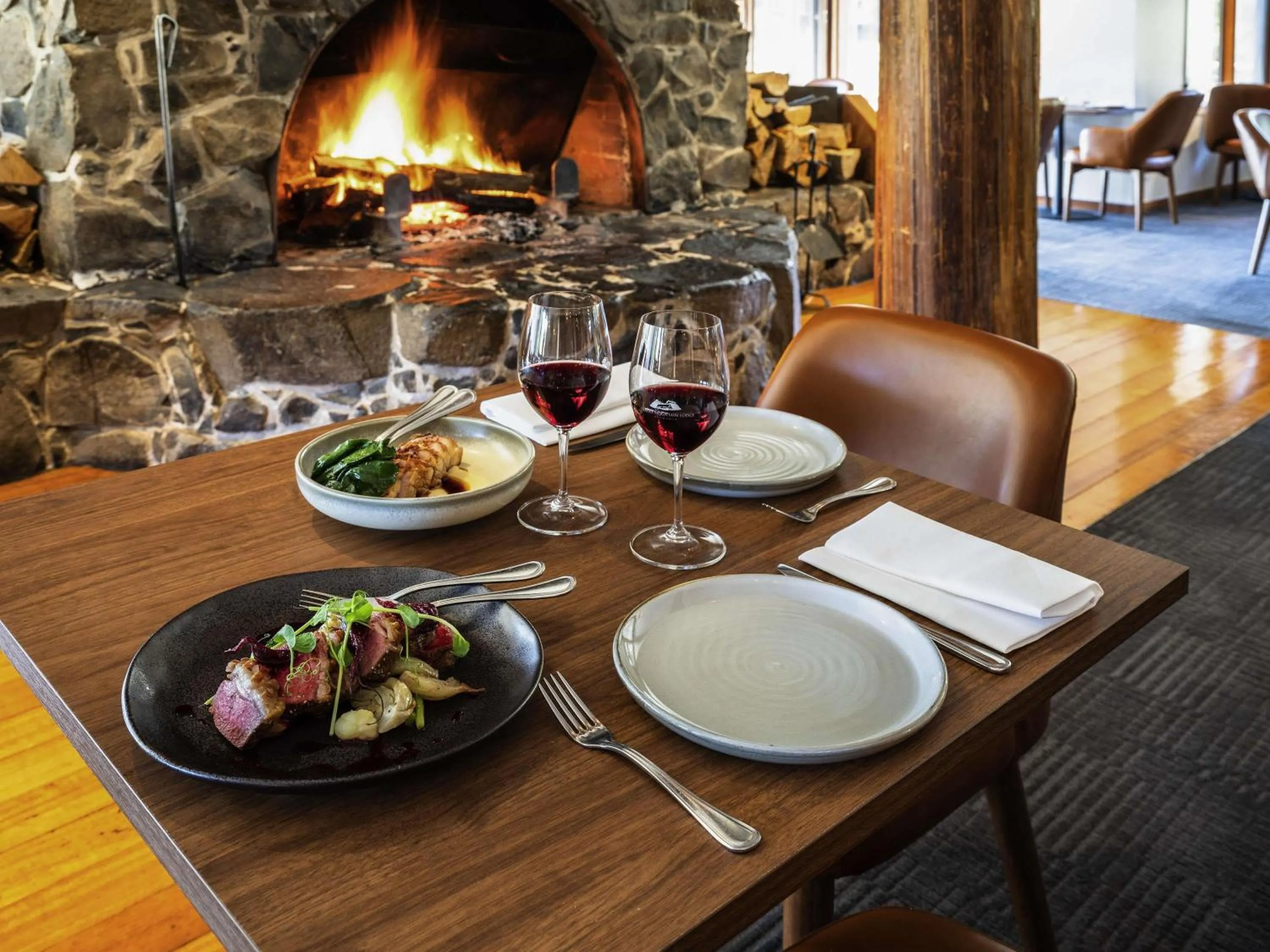 Restaurant/places to eat in Peppers Cradle Mountain Lodge