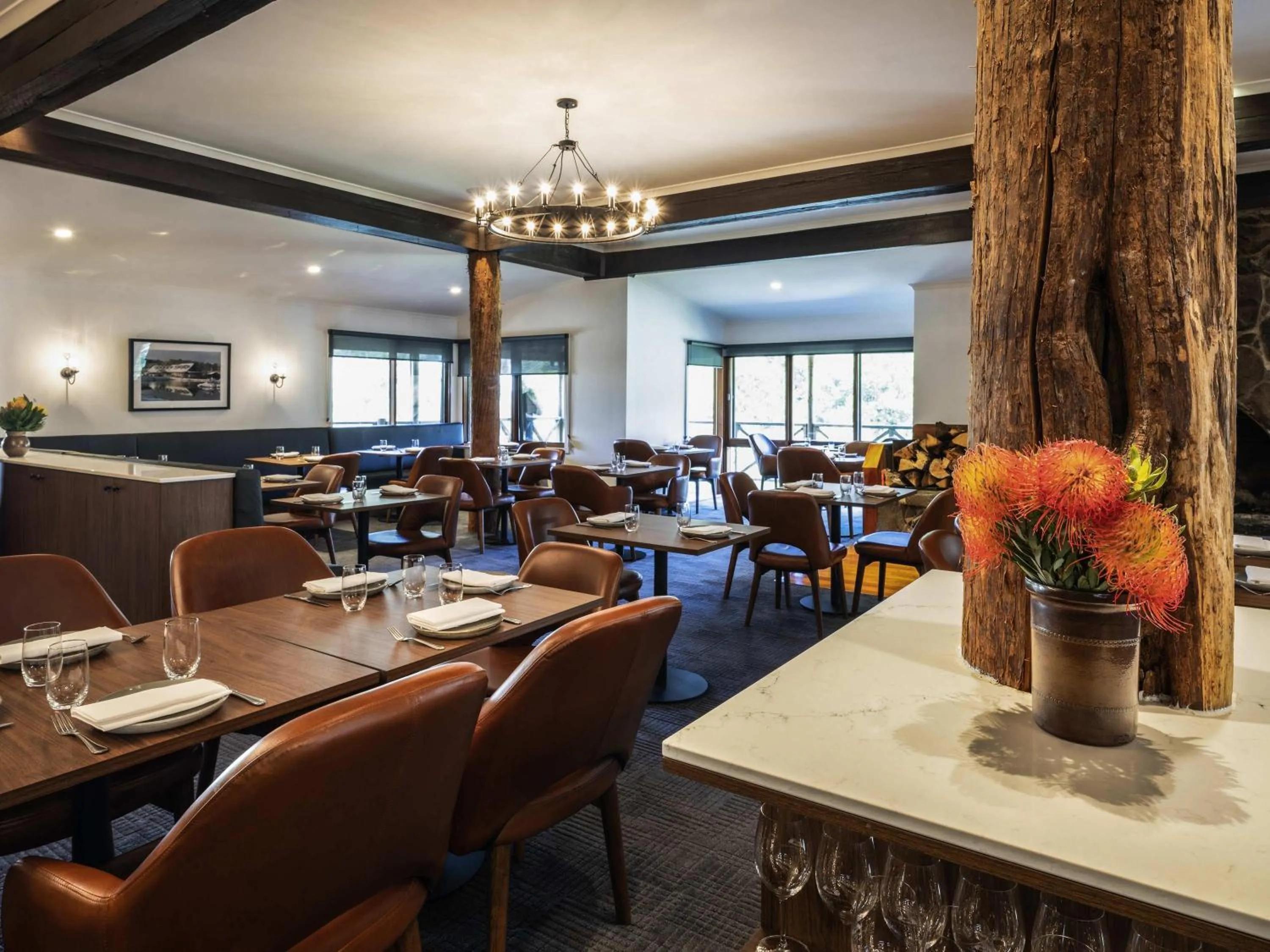 Restaurant/places to eat in Peppers Cradle Mountain Lodge