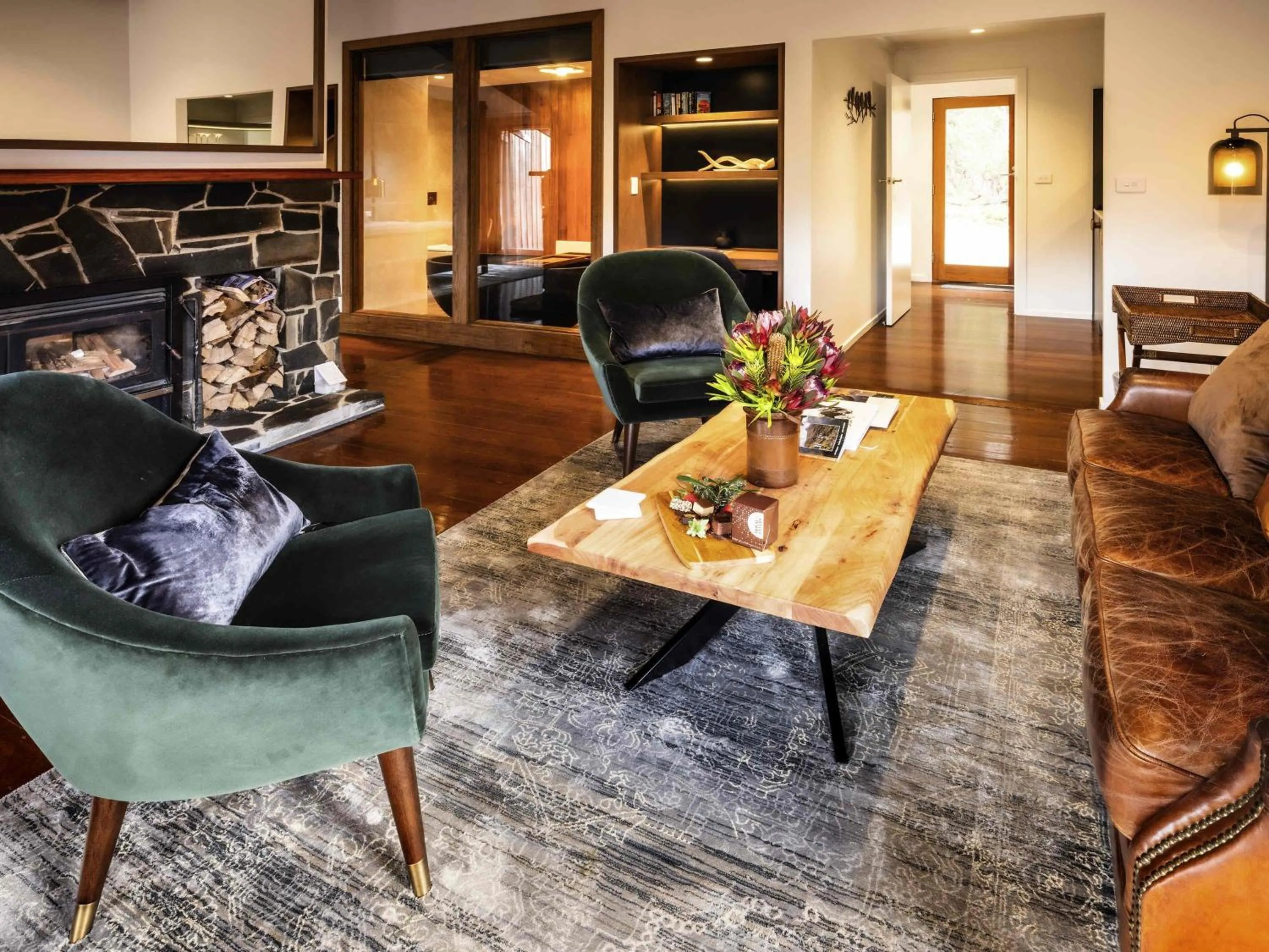 Bedroom in Peppers Cradle Mountain Lodge