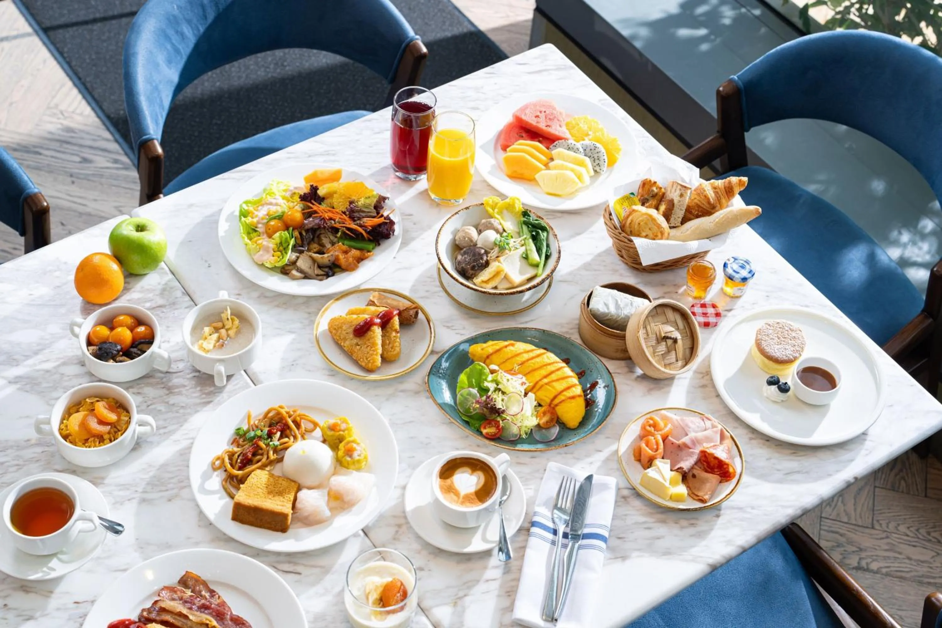 Breakfast in Le Méridien Hong Kong, Cyberport