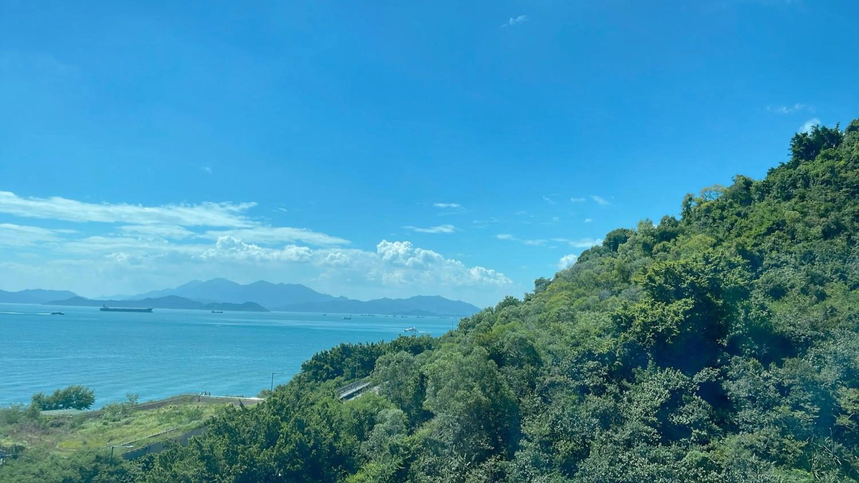 Sea view in Le Méridien Hong Kong, Cyberport