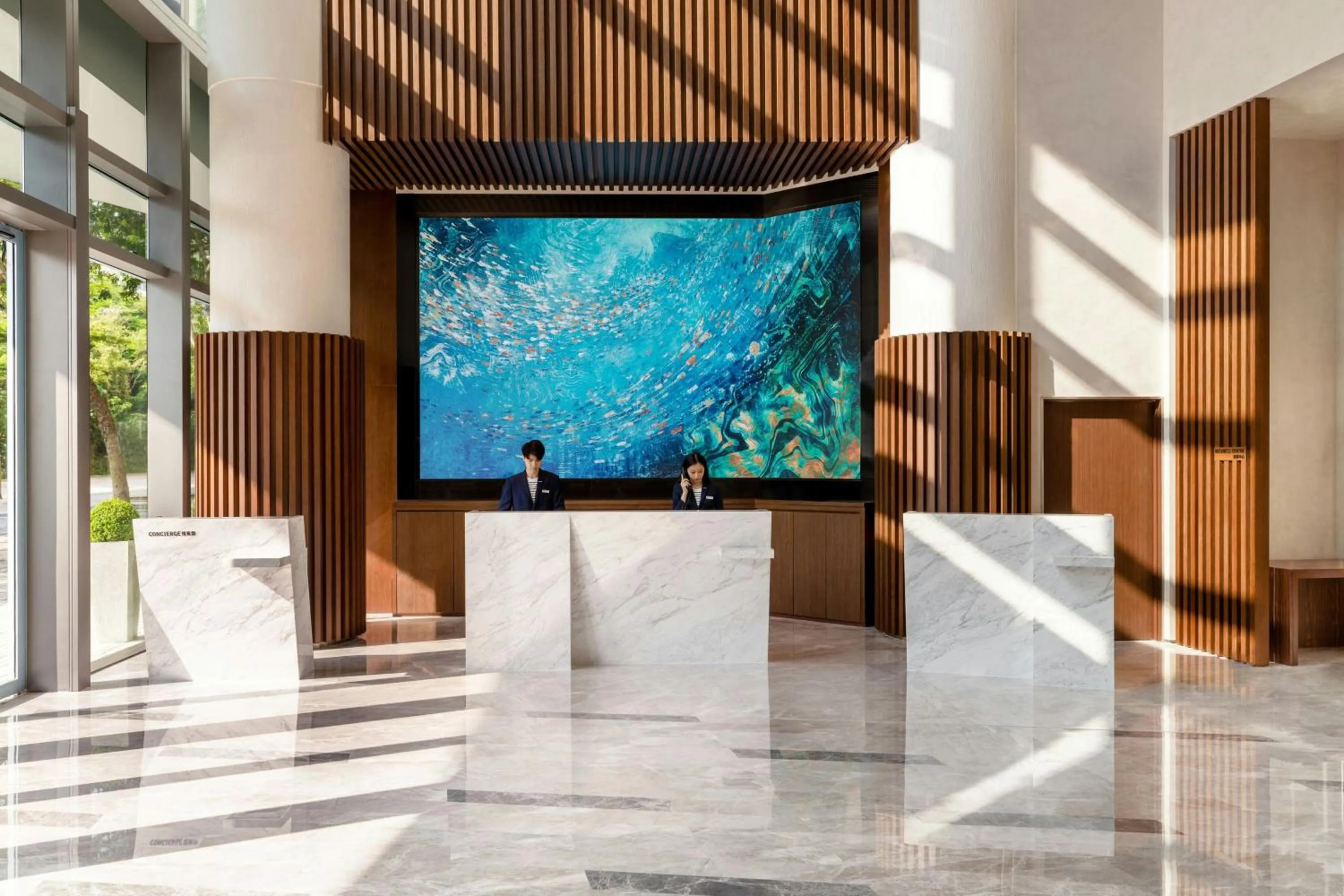 Lobby or reception in Le Méridien Hong Kong, Cyberport