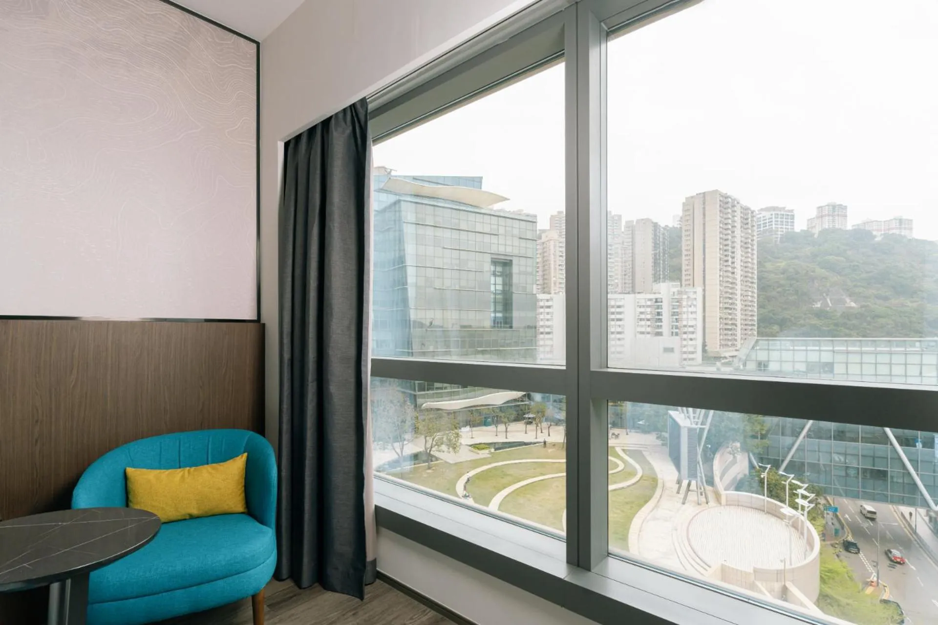 Garden view in Le Méridien Hong Kong, Cyberport