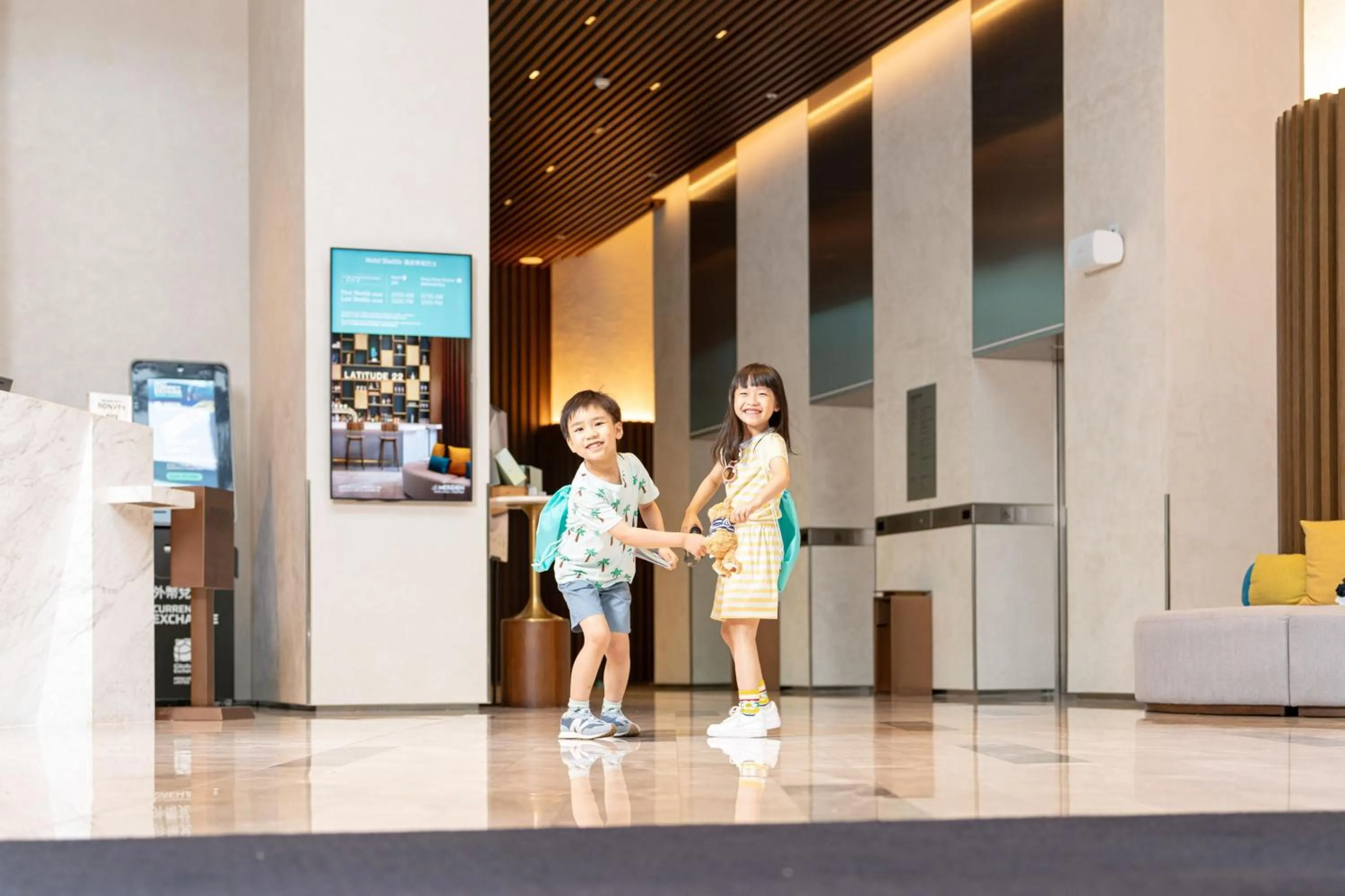 Lobby or reception in Le Méridien Hong Kong, Cyberport