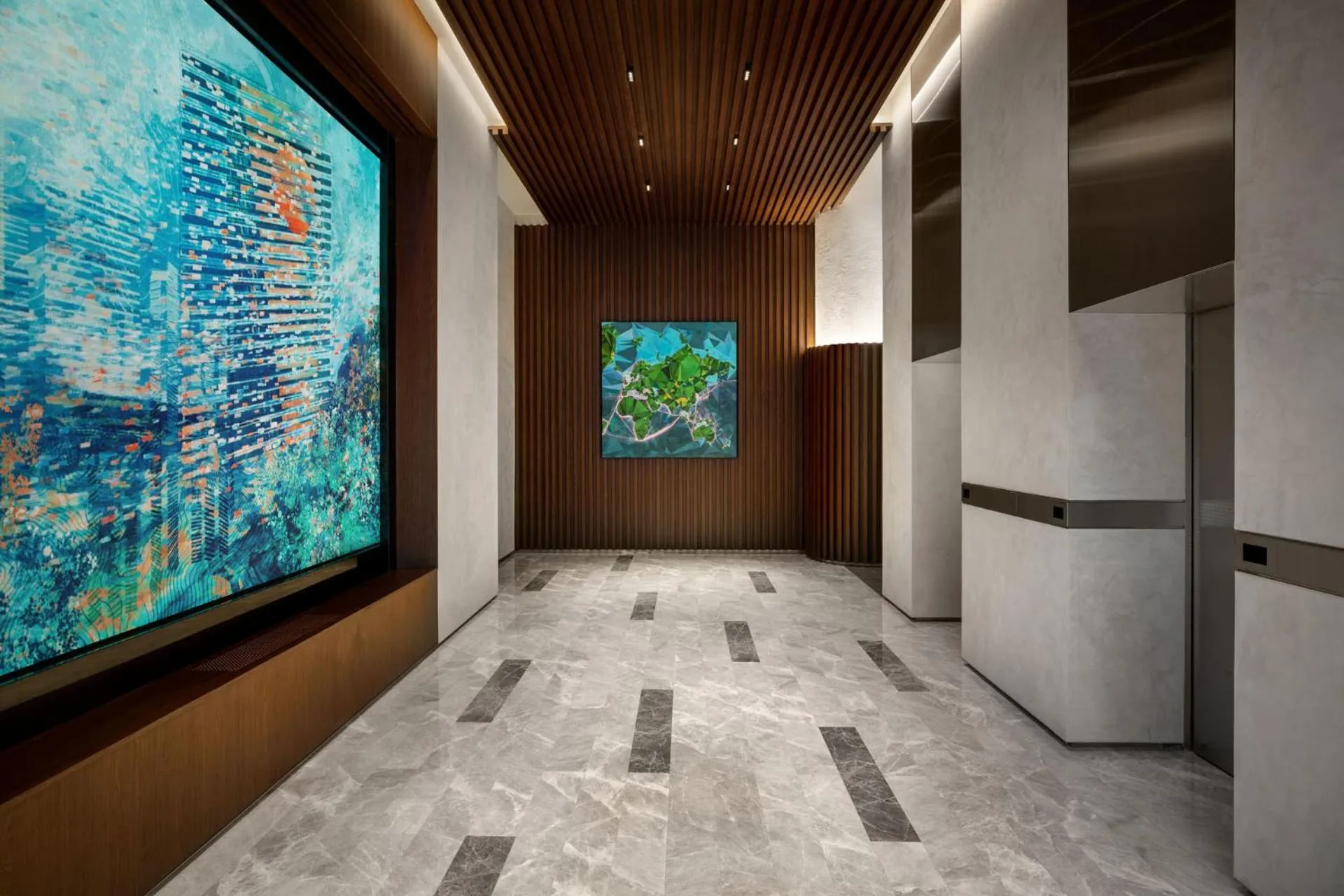 Lobby or reception in Le Méridien Hong Kong, Cyberport