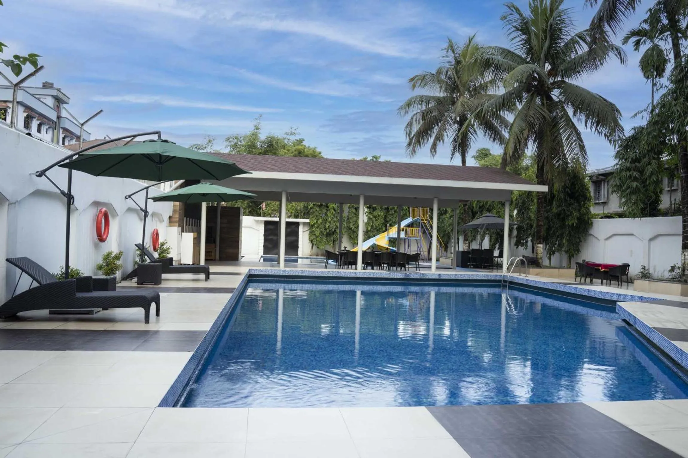 Swimming pool in The Cindrella Hotel