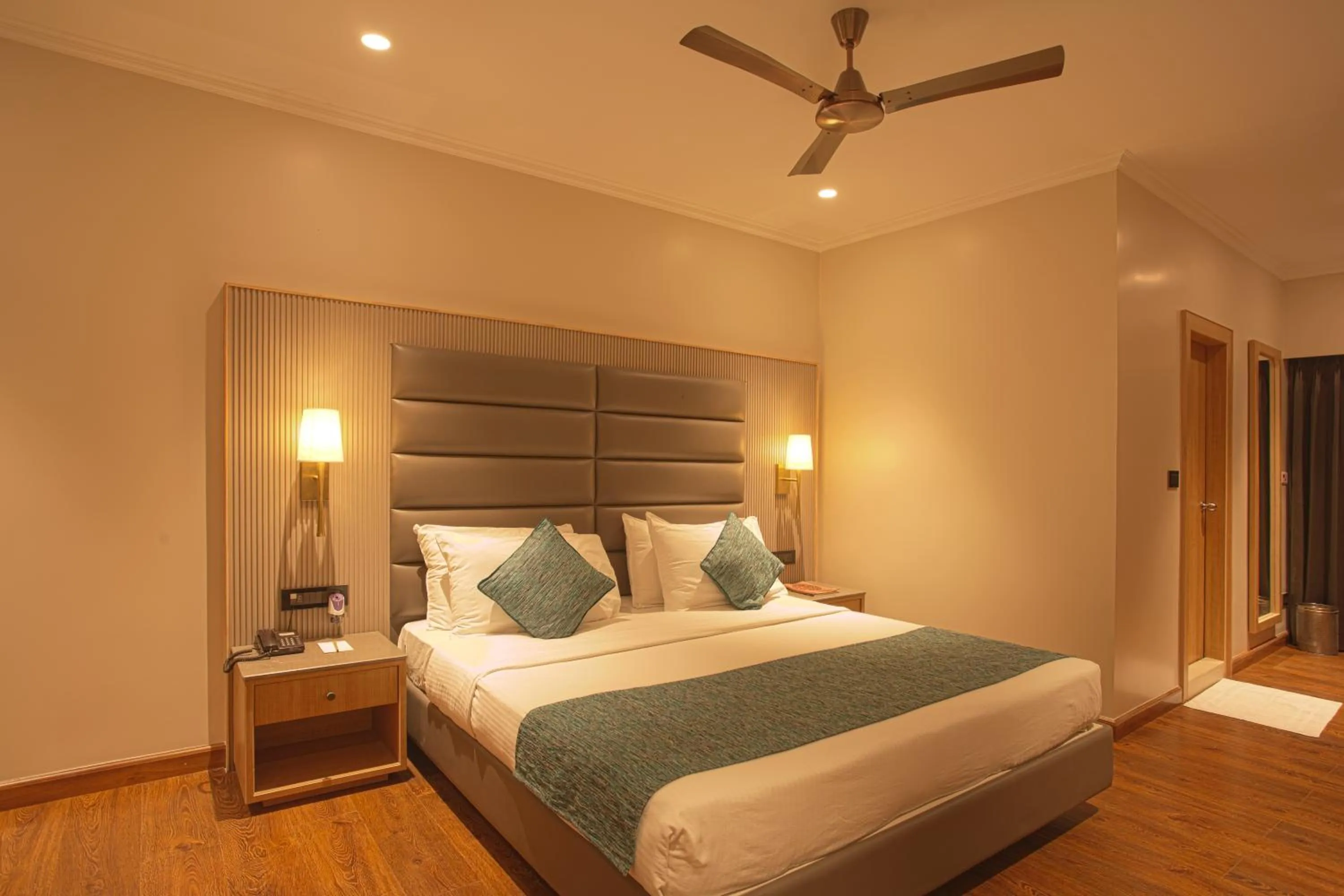 Bed in The Cindrella Hotel