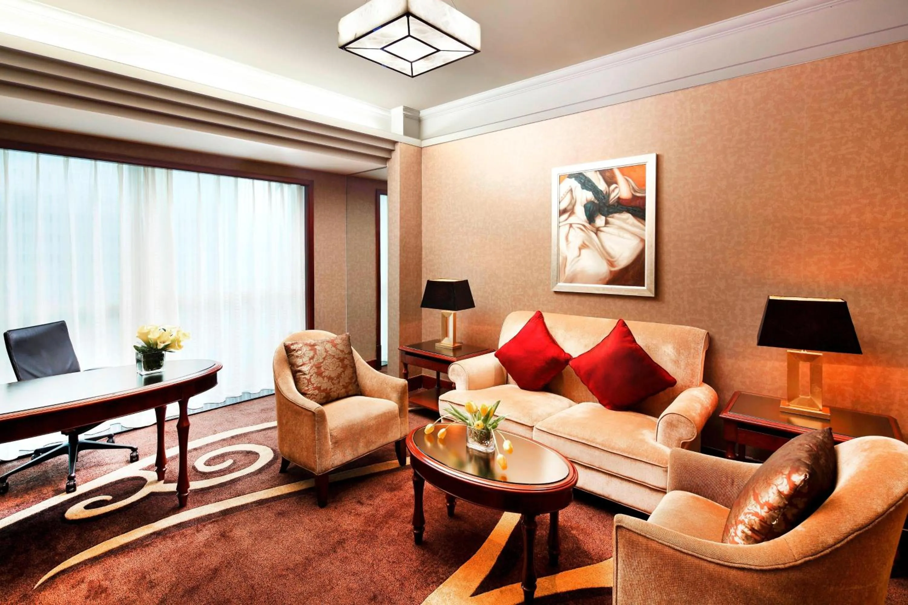 Living room in Sheraton Shenzhen Futian Hotel