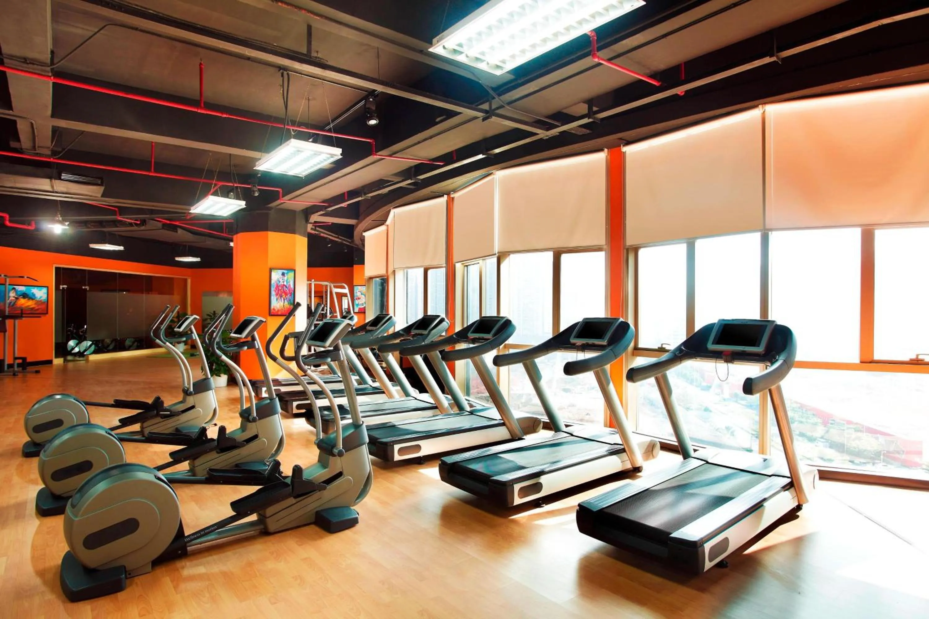 Fitness centre/facilities in Sheraton Shenzhen Futian Hotel