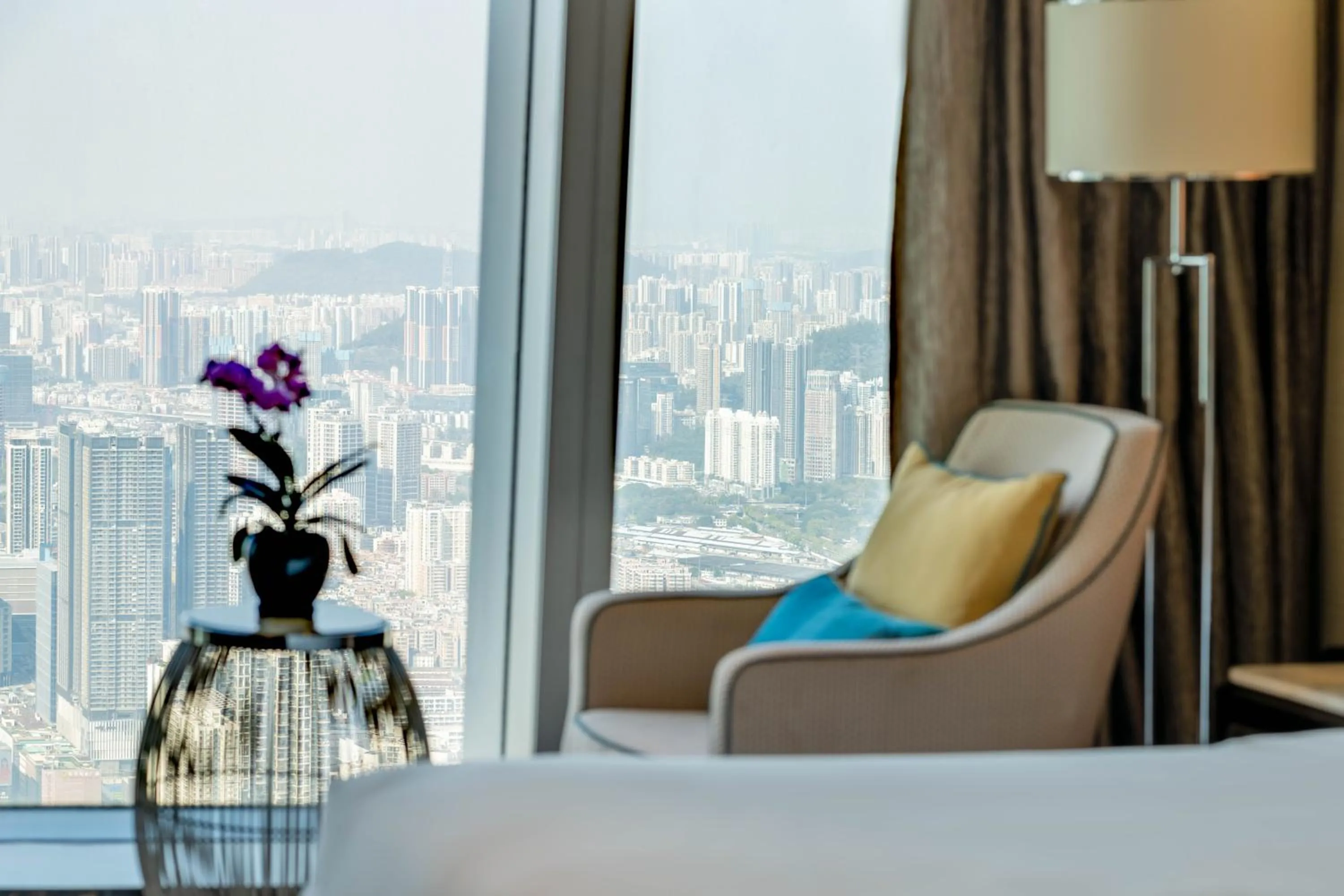City view, Bed in The St. Regis Shenzhen