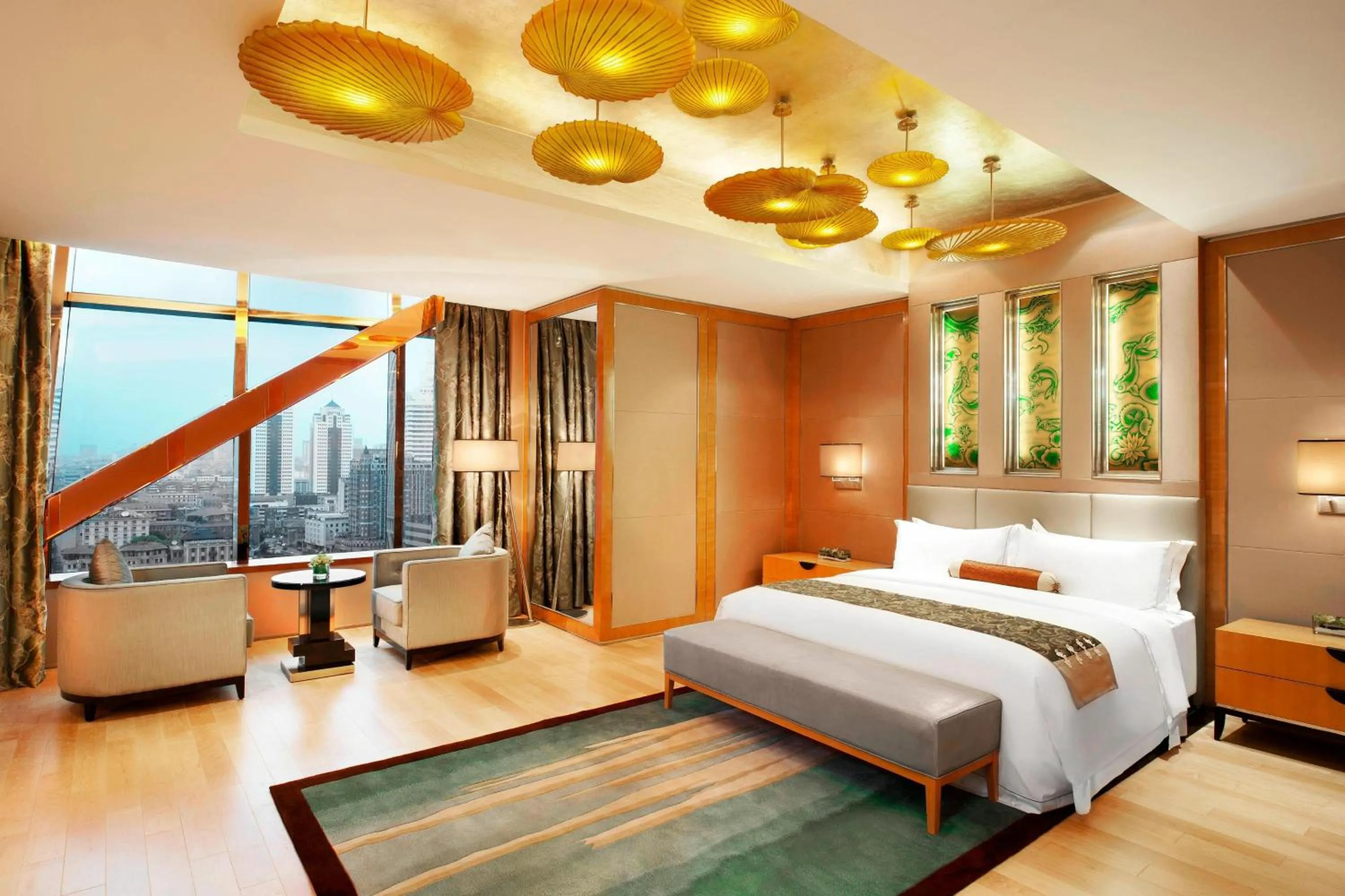 Bedroom, Bed in The St. Regis Tianjin