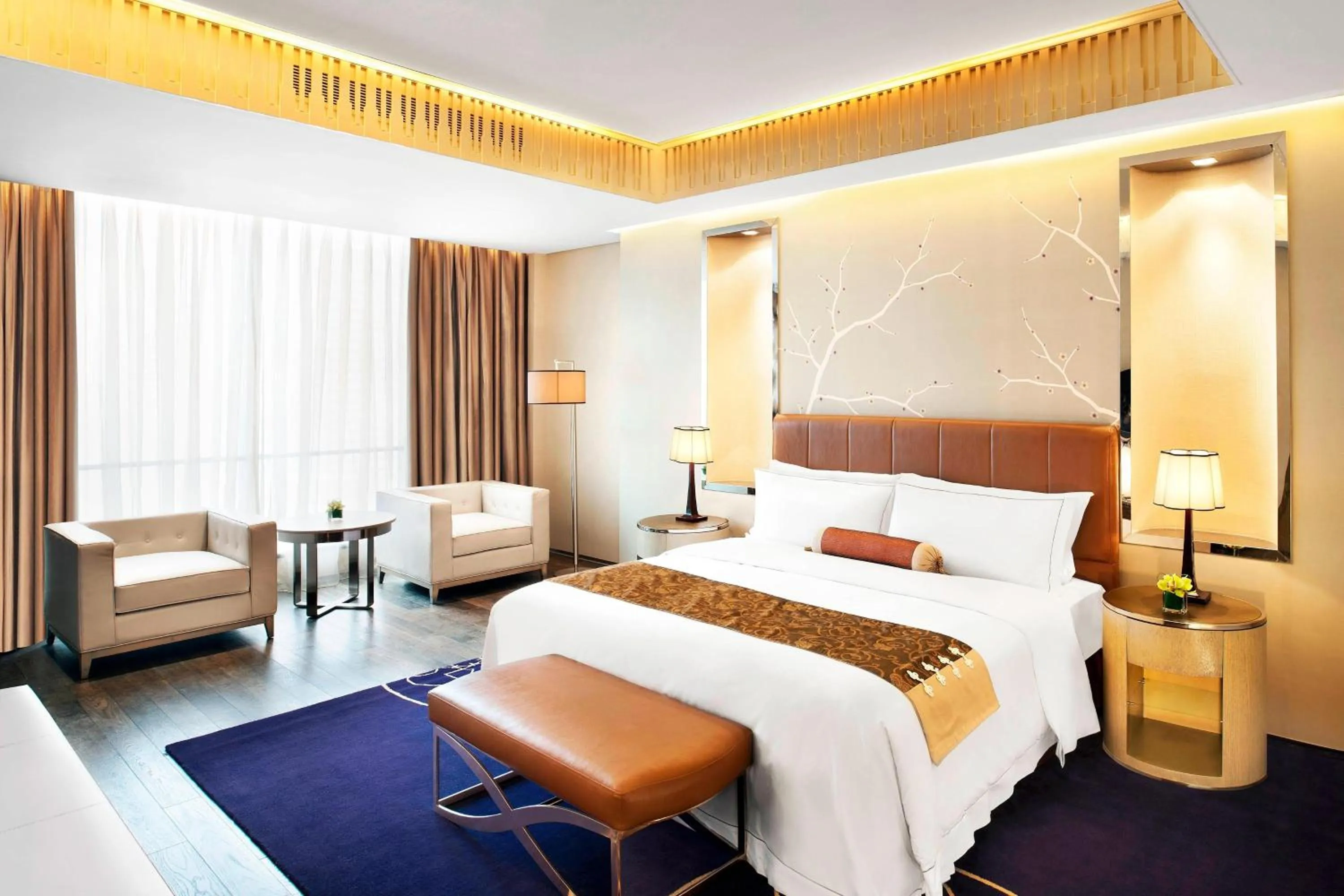 Bedroom, Bed in The St. Regis Tianjin