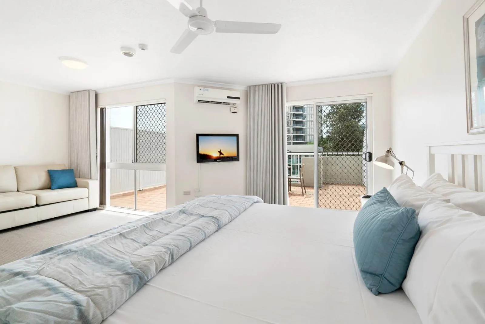 TV and multimedia, Bed in Markham Court