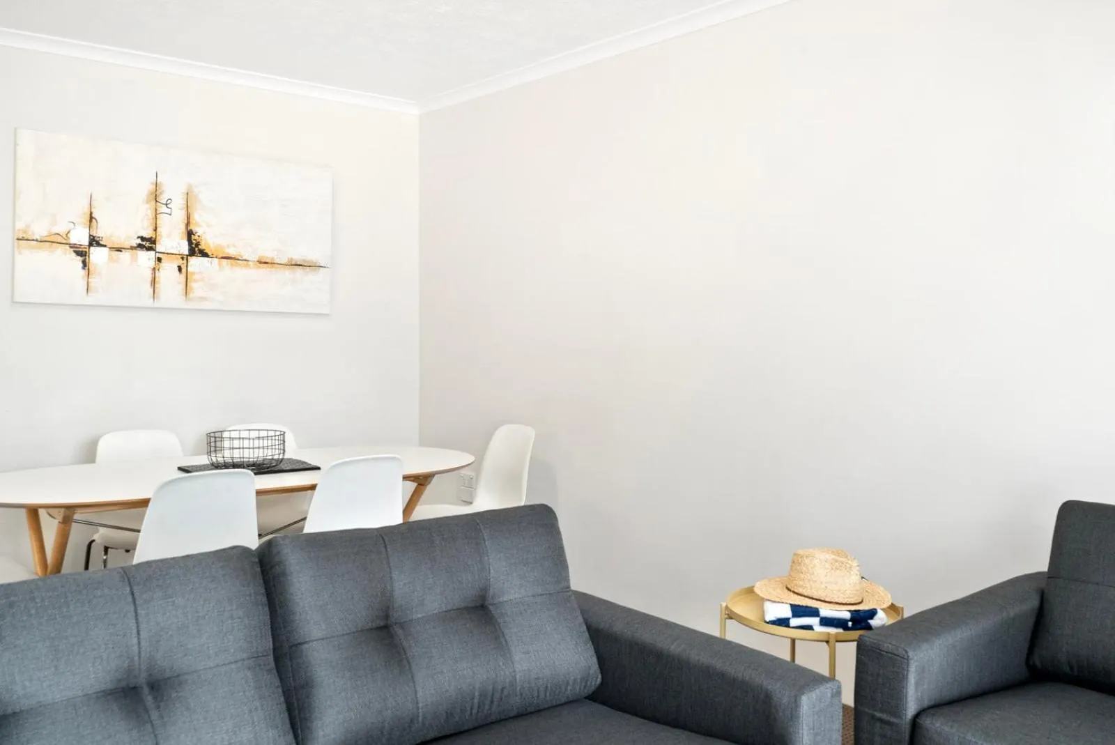 Living room in Markham Court