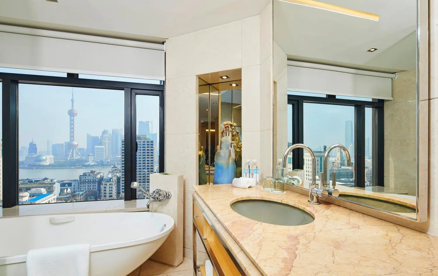 Bathroom in The Westin Bund Center, Shanghai