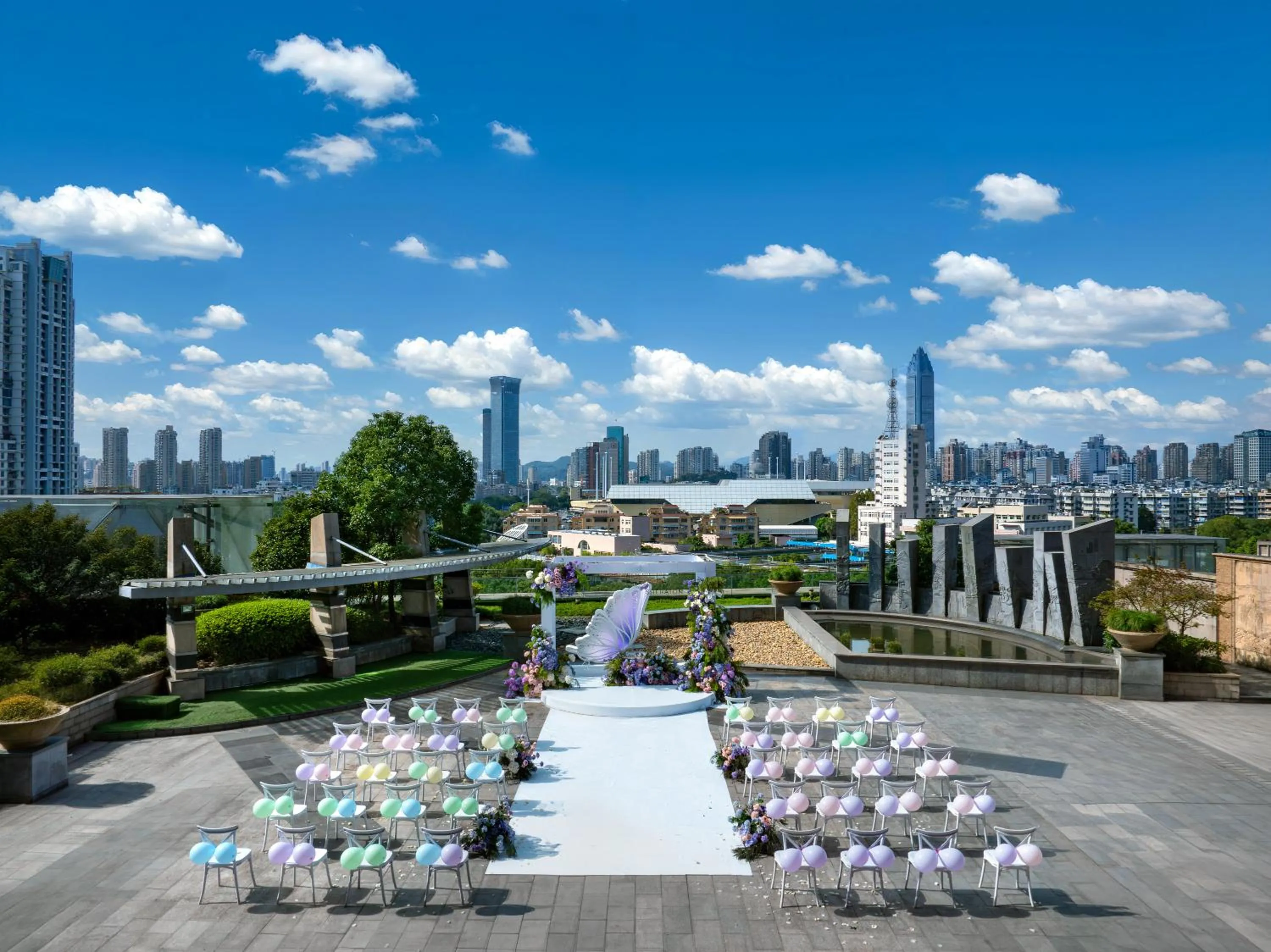 Garden in Sheraton Wenzhou Hotel
