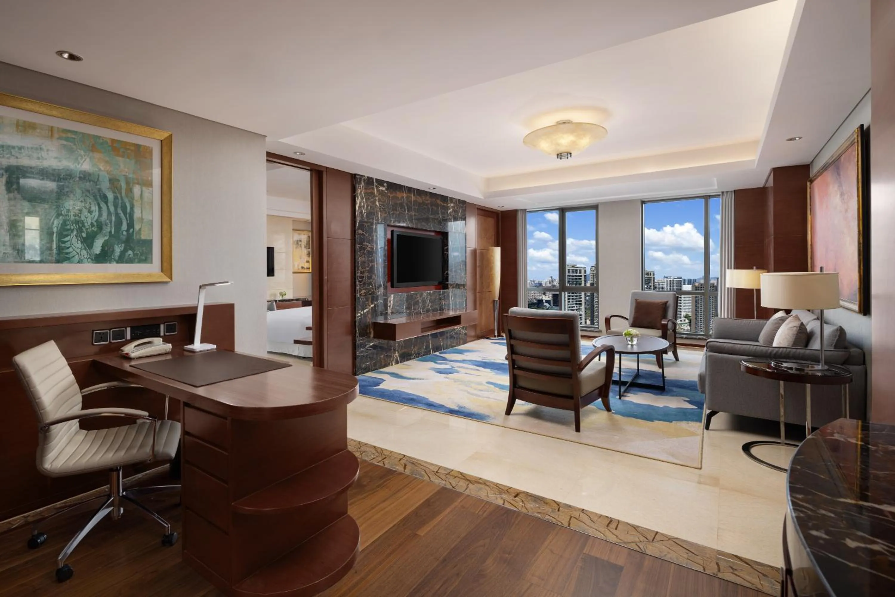 Living room in Sheraton Wenzhou Hotel