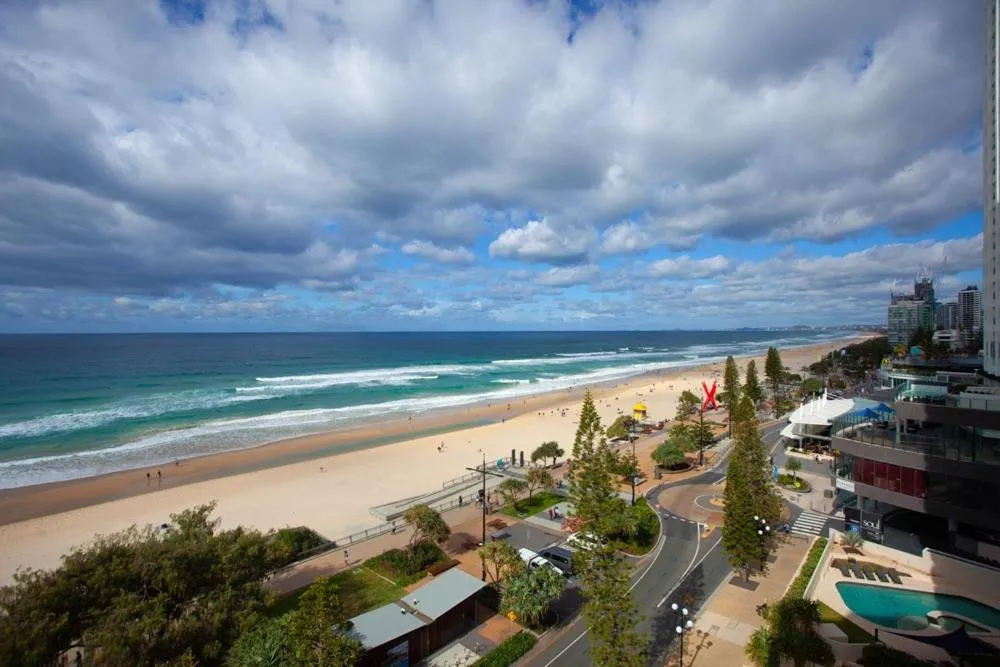 Sea view in Grosvenor Beachfront Apartments Surfers Paradise