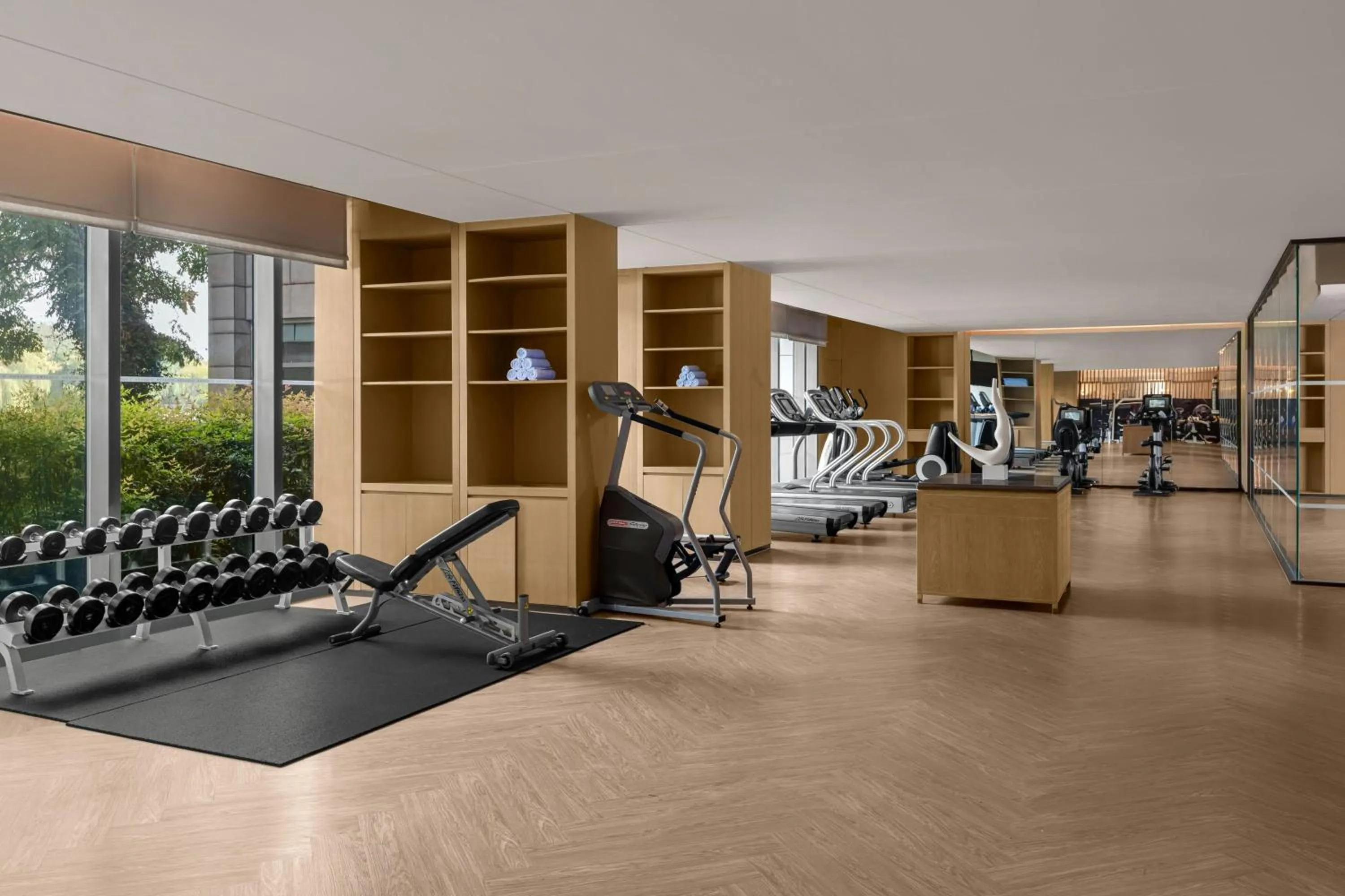 Fitness centre/facilities in Le Méridien Shanghai Sheshan