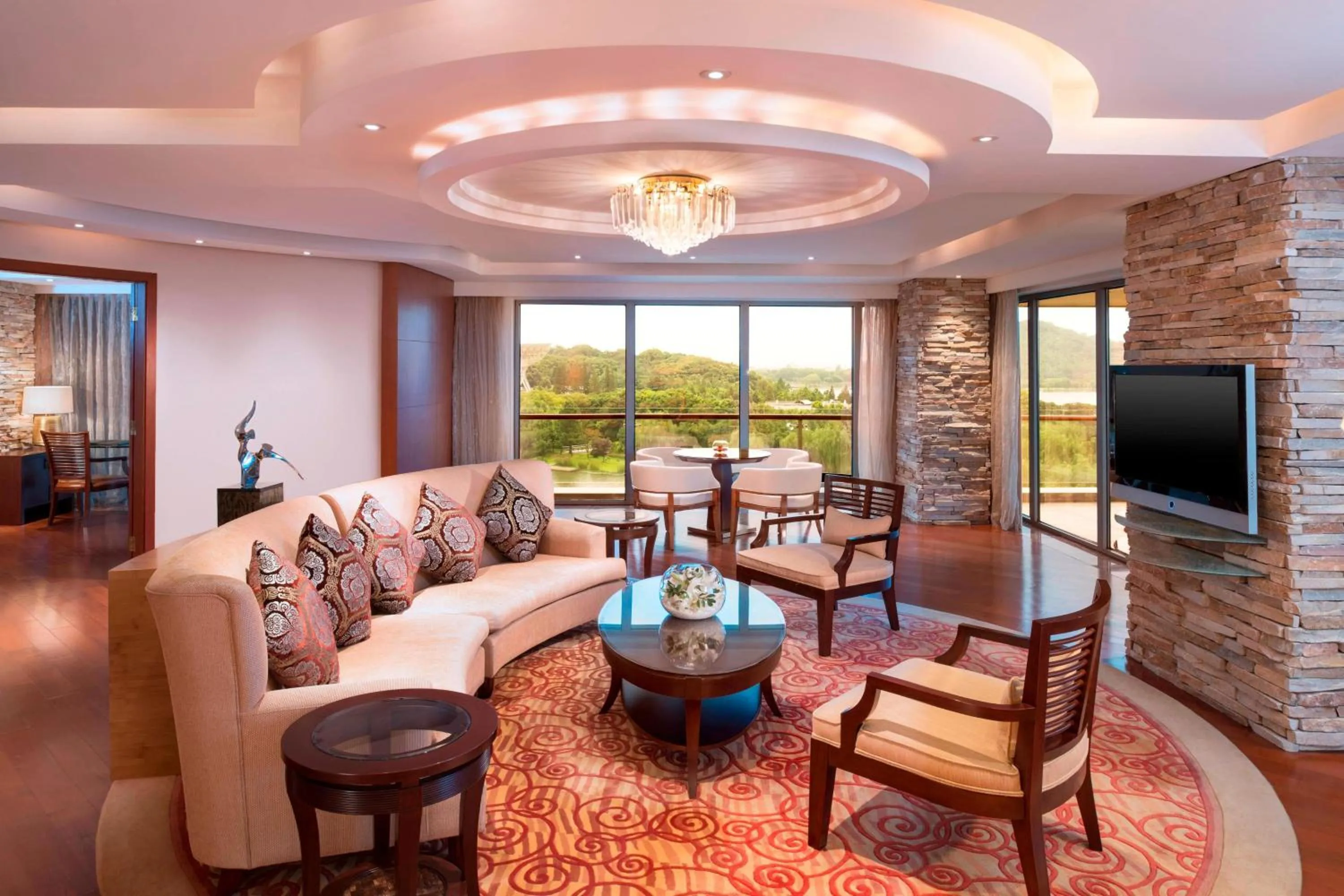 Bedroom in The Yuluxe Sheshan, Shanghai, A Tribute Portfolio Hotel