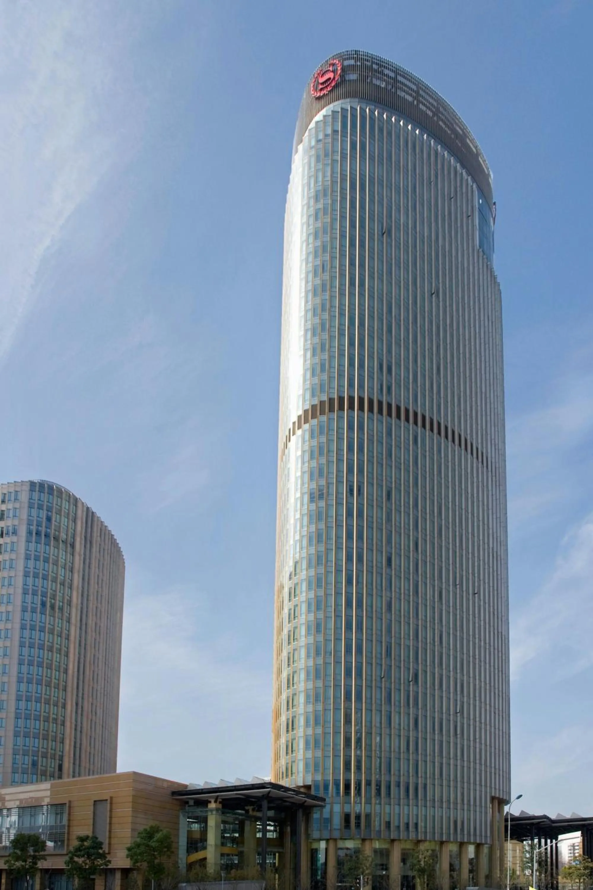 Property building in Sheraton Grand Shanghai Pudong Hotel & Residences