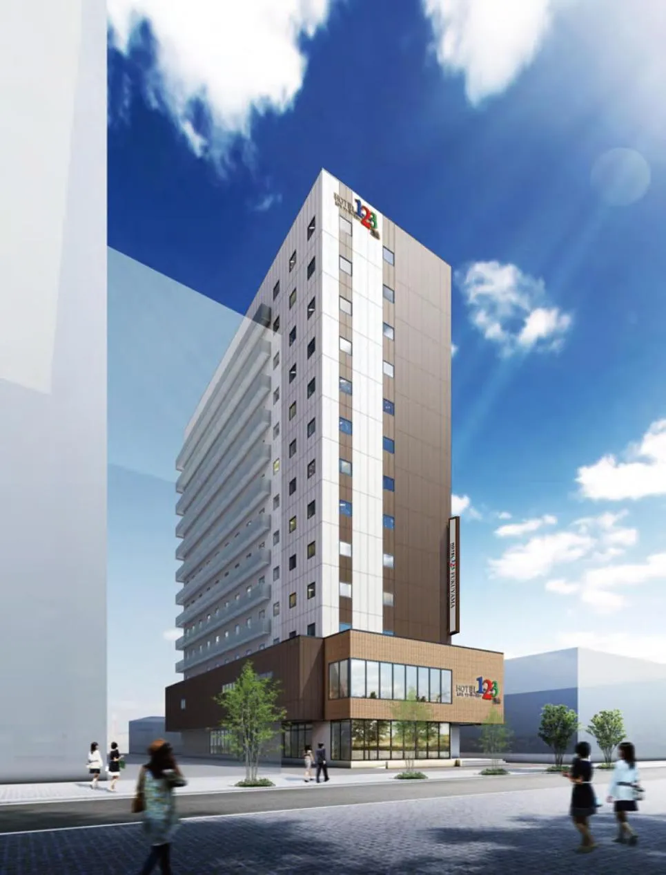 Property building in Hotel 1-2-3 Fukuyama