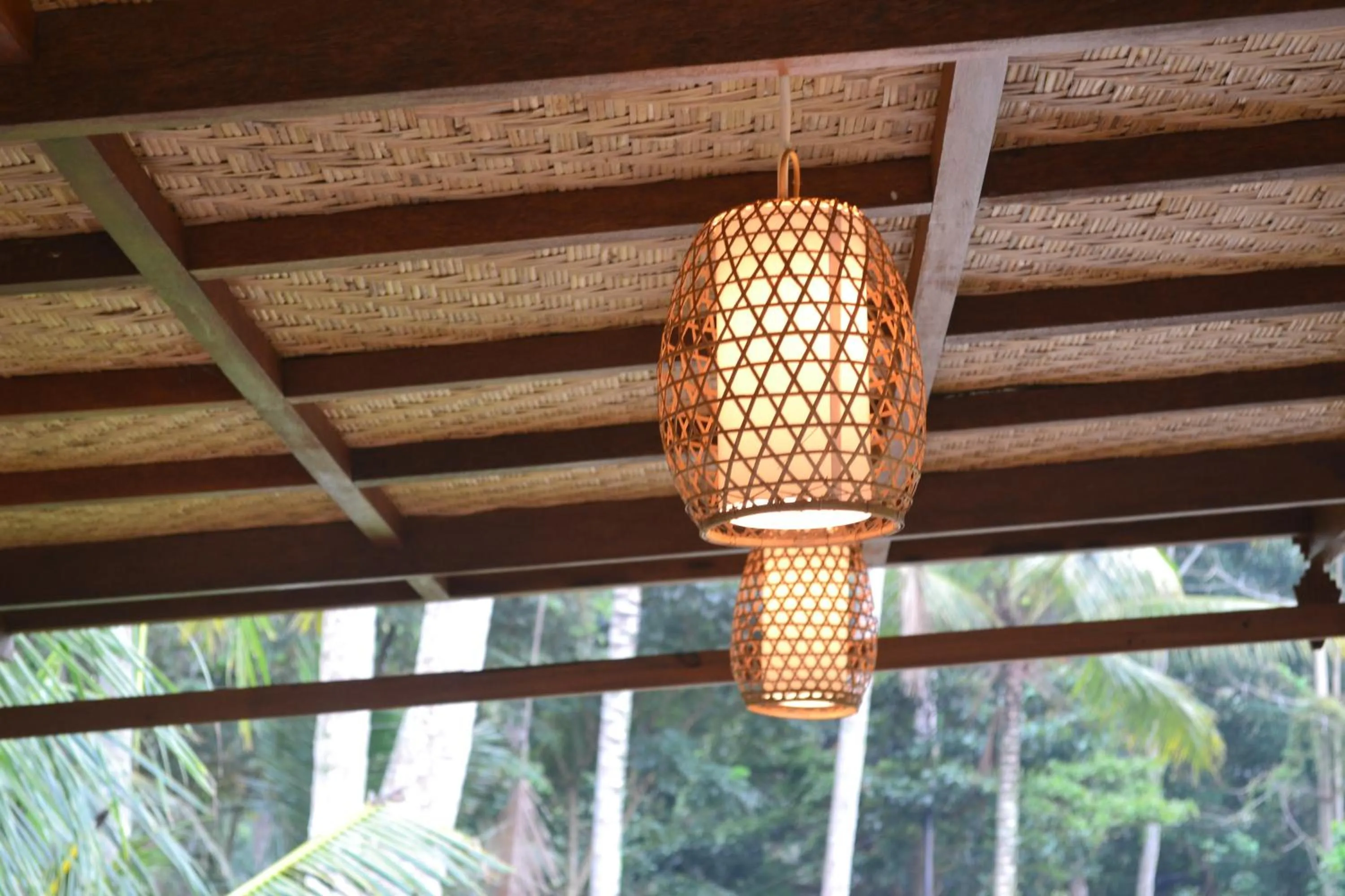 Decorative detail in Buda Cottage Ubud